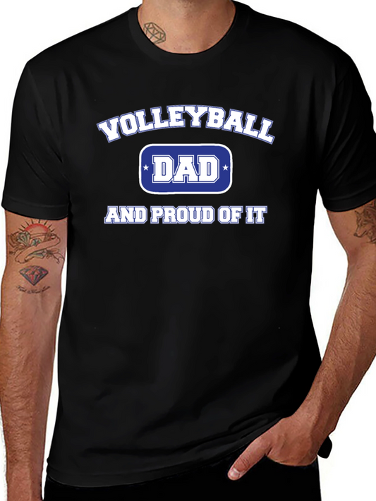 Volleyball Dad T-Shirt - Proud Parent Tee