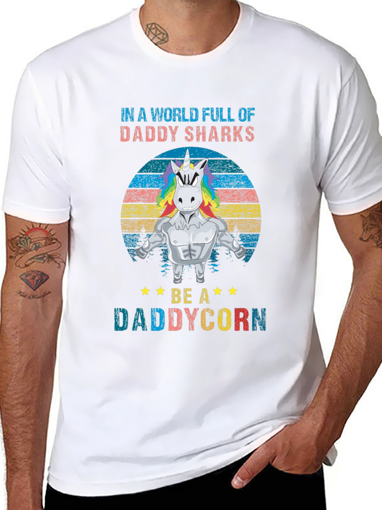 Daddycorn T-Shirt: Be A Daddycorn