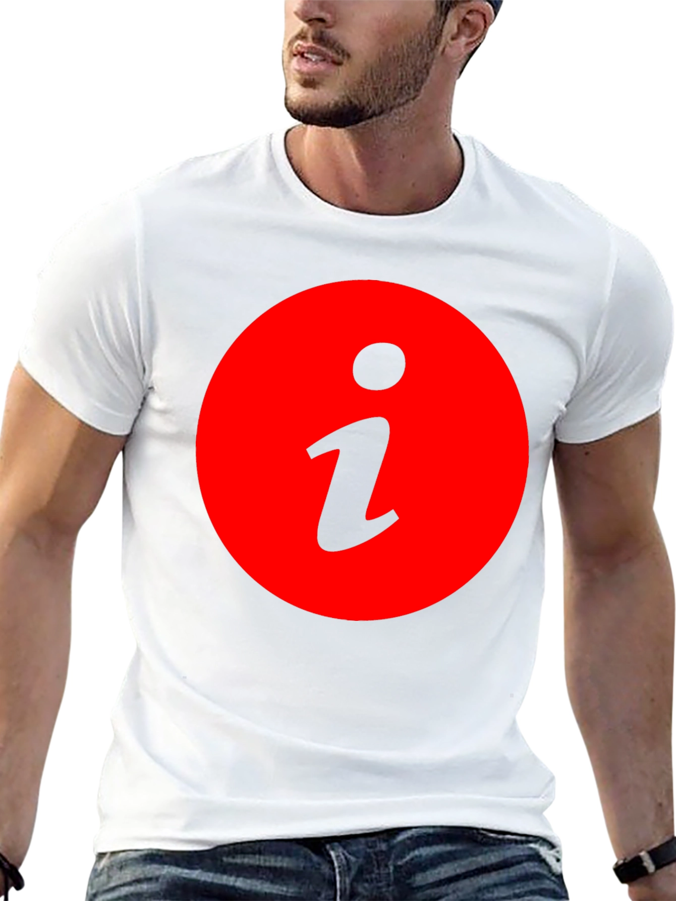 Info Graphic Mens Black T-Shirt