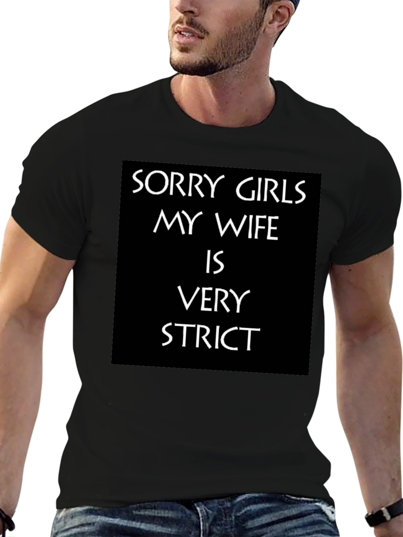 Humorous Strict Wife Graphic Tee