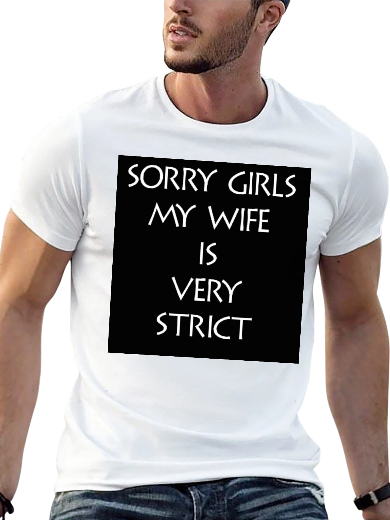 Humorous Strict Wife Graphic Tee