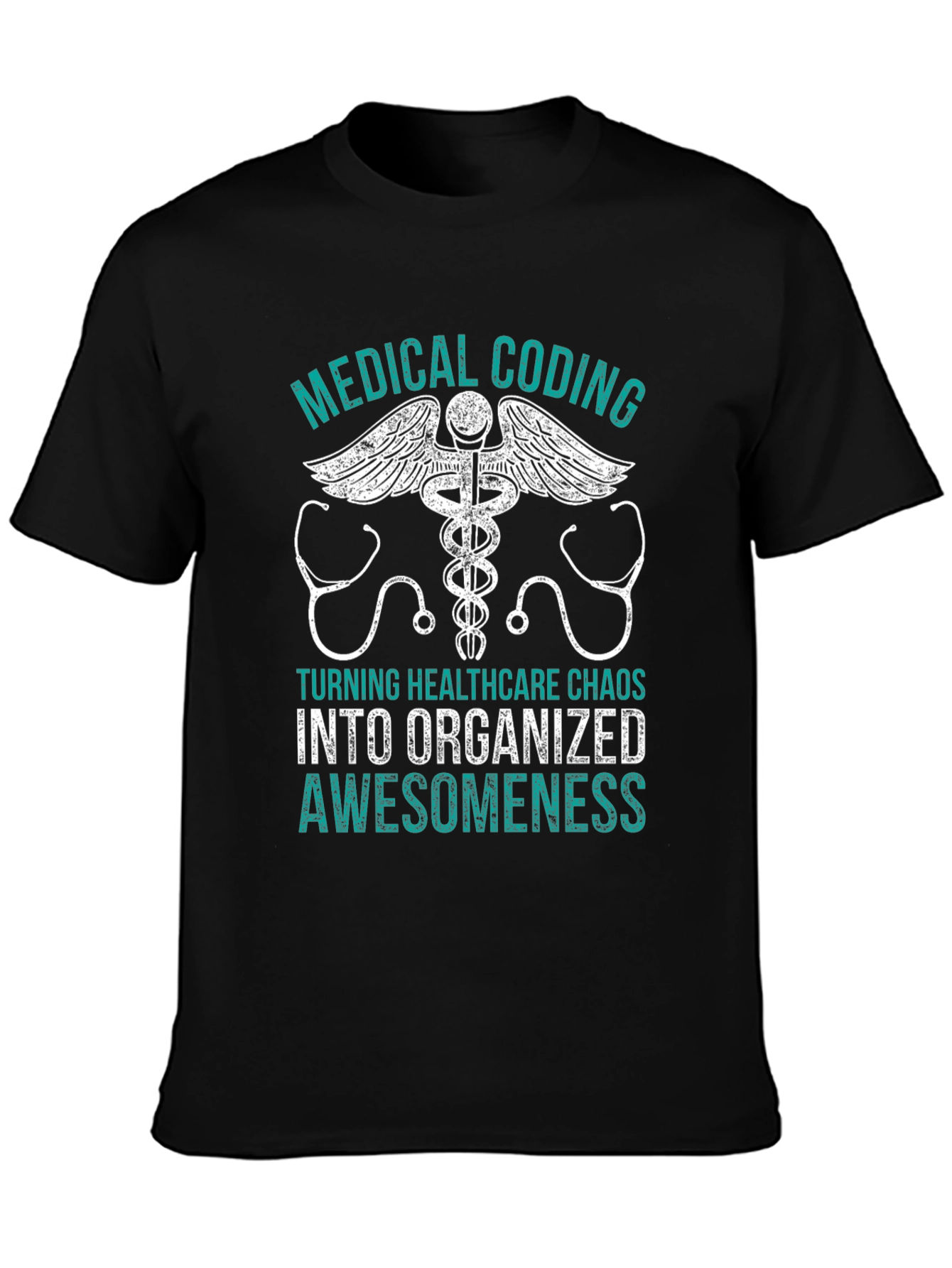 Medical Coding T-Shirt - Healthcare Chaos Organizer