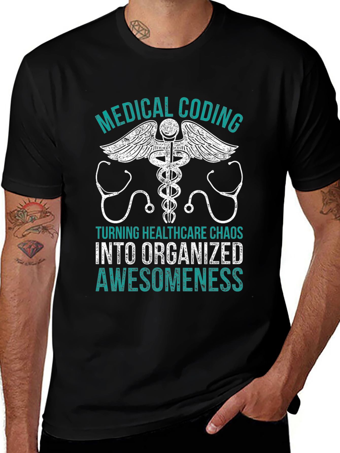 Medical Coding T-Shirt - Healthcare Chaos Organizer
