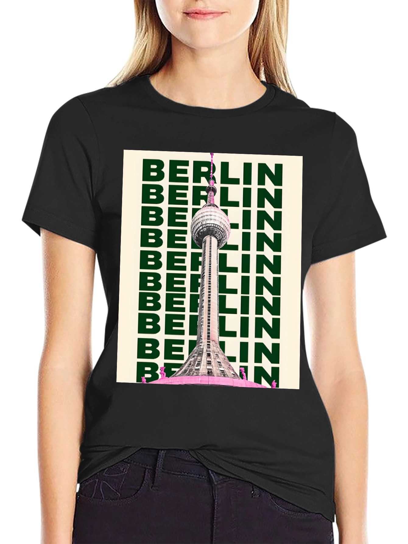 Berlin Tower Graphic Tee - Unisex Short Sleeve