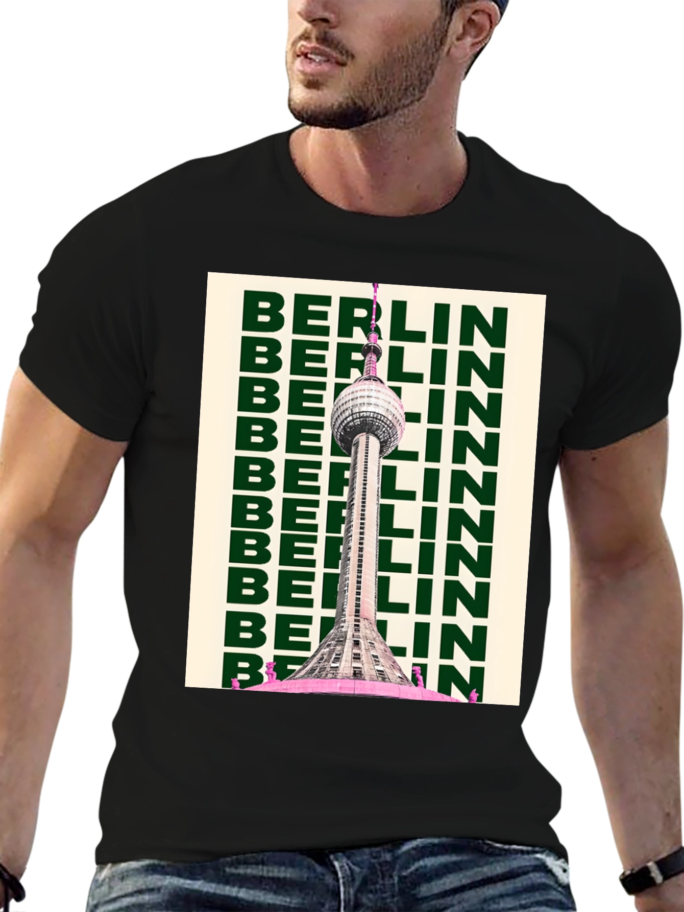 Berlin Tower Graphic Tee - Unisex Short Sleeve