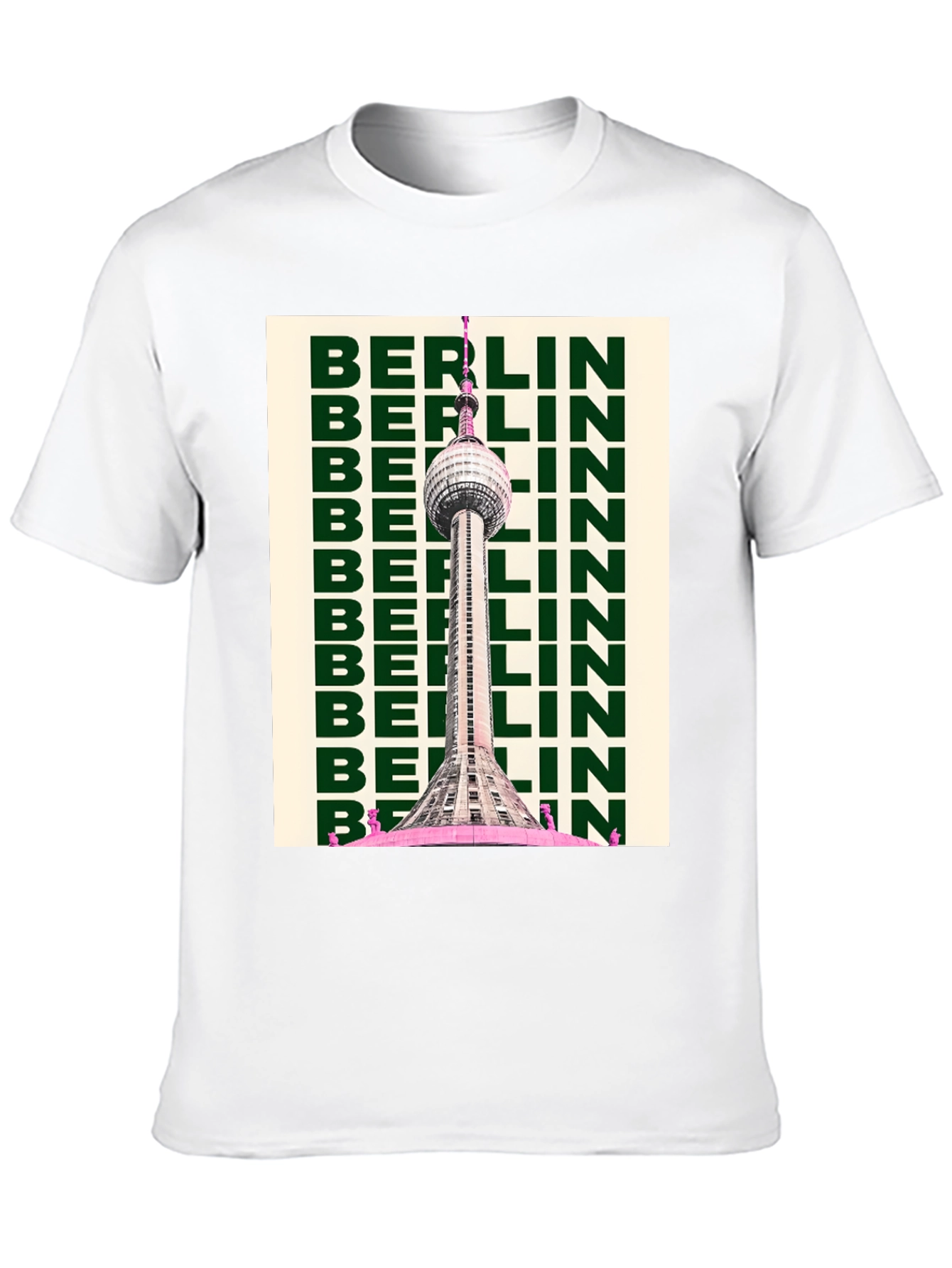 Berlin Tower Graphic Tee - Unisex Short Sleeve