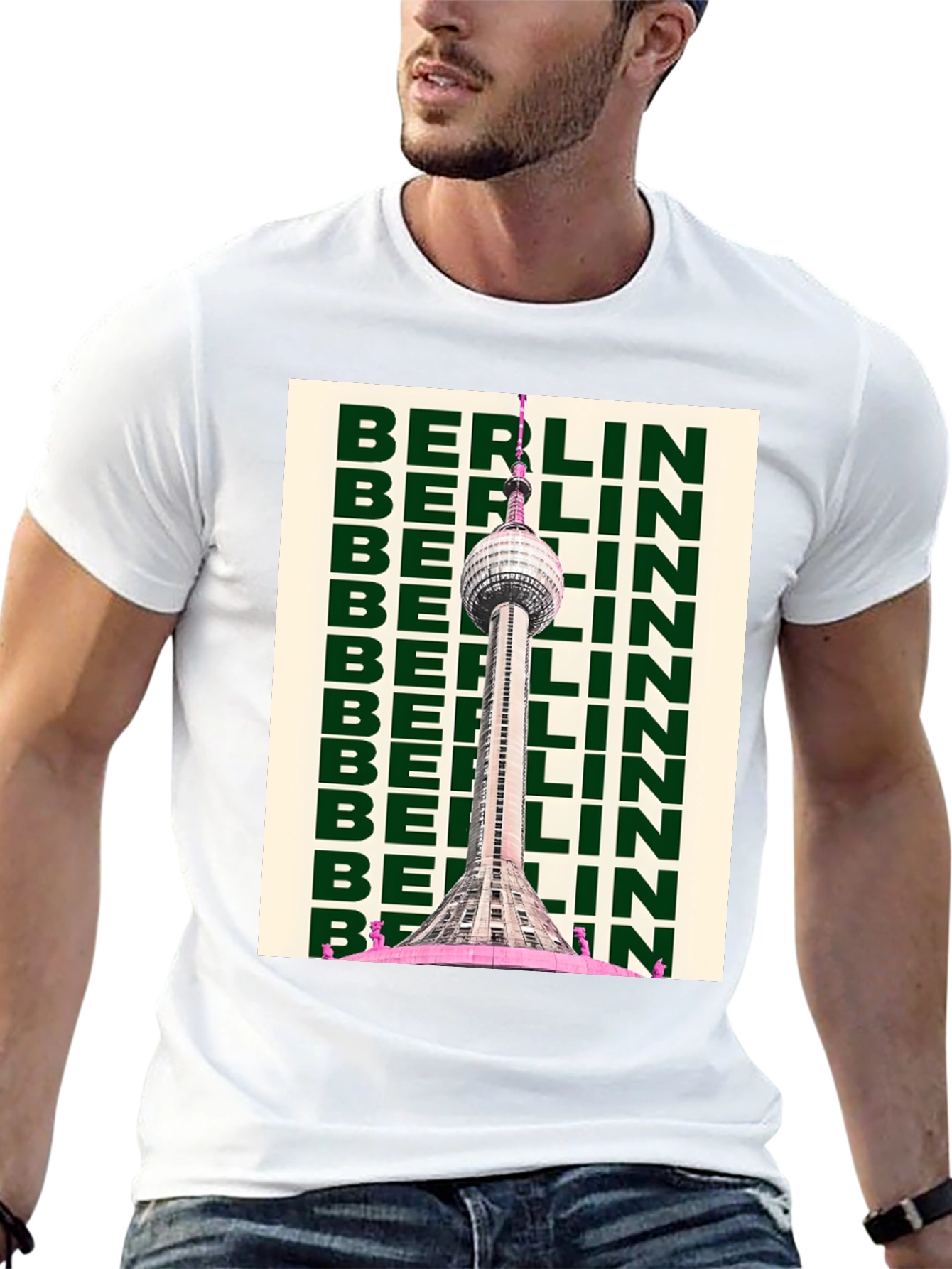 Berlin Tower Graphic Tee - Unisex Short Sleeve