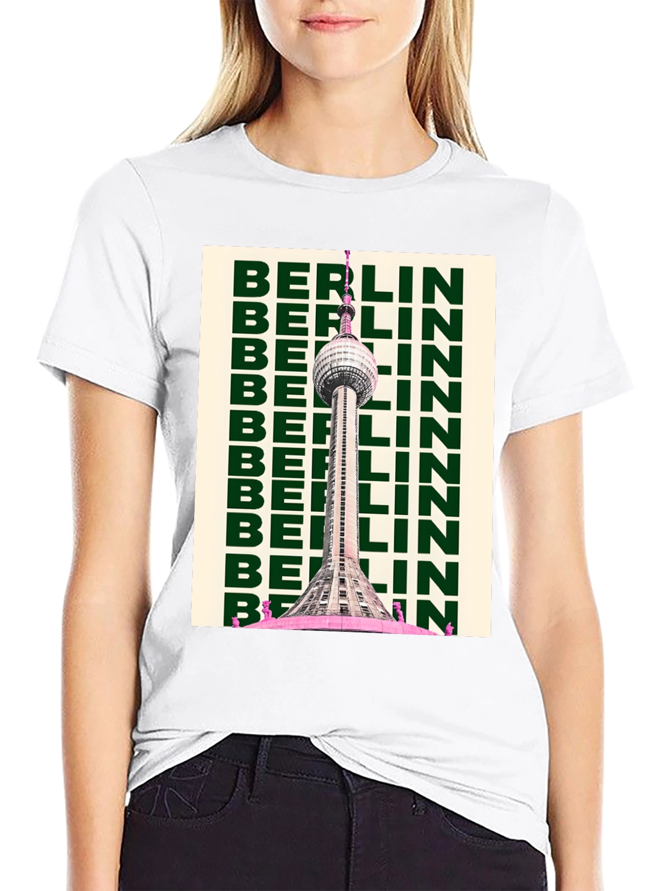 Berlin Tower Graphic Tee - Unisex Short Sleeve