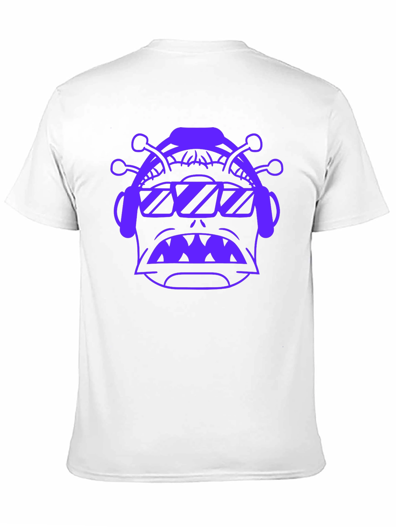 Retro Alien Graphic Black T-Shirt