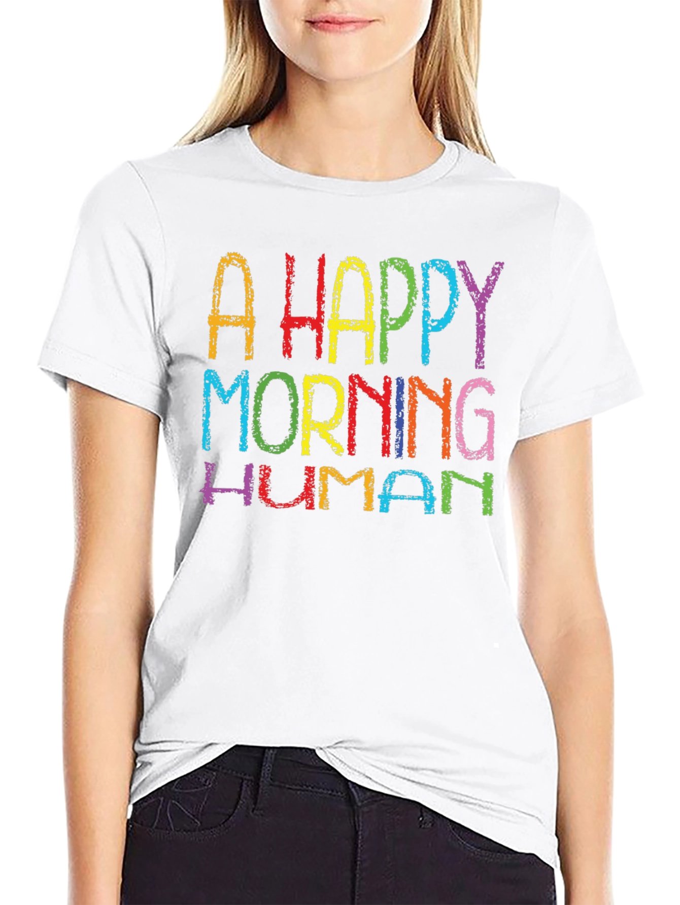 Happy Morning Human Graphic Tee