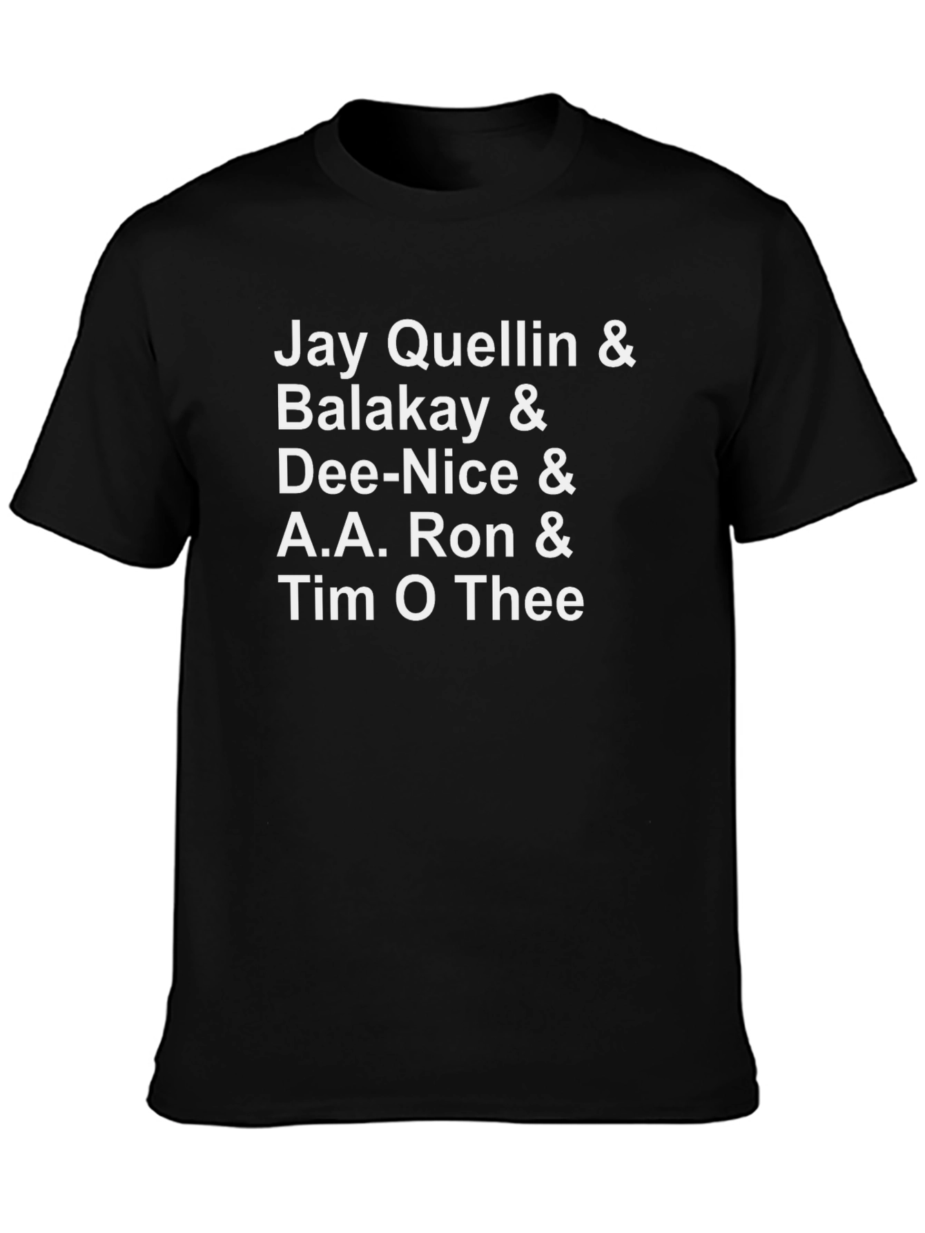 Black Novelty T-Shirt
