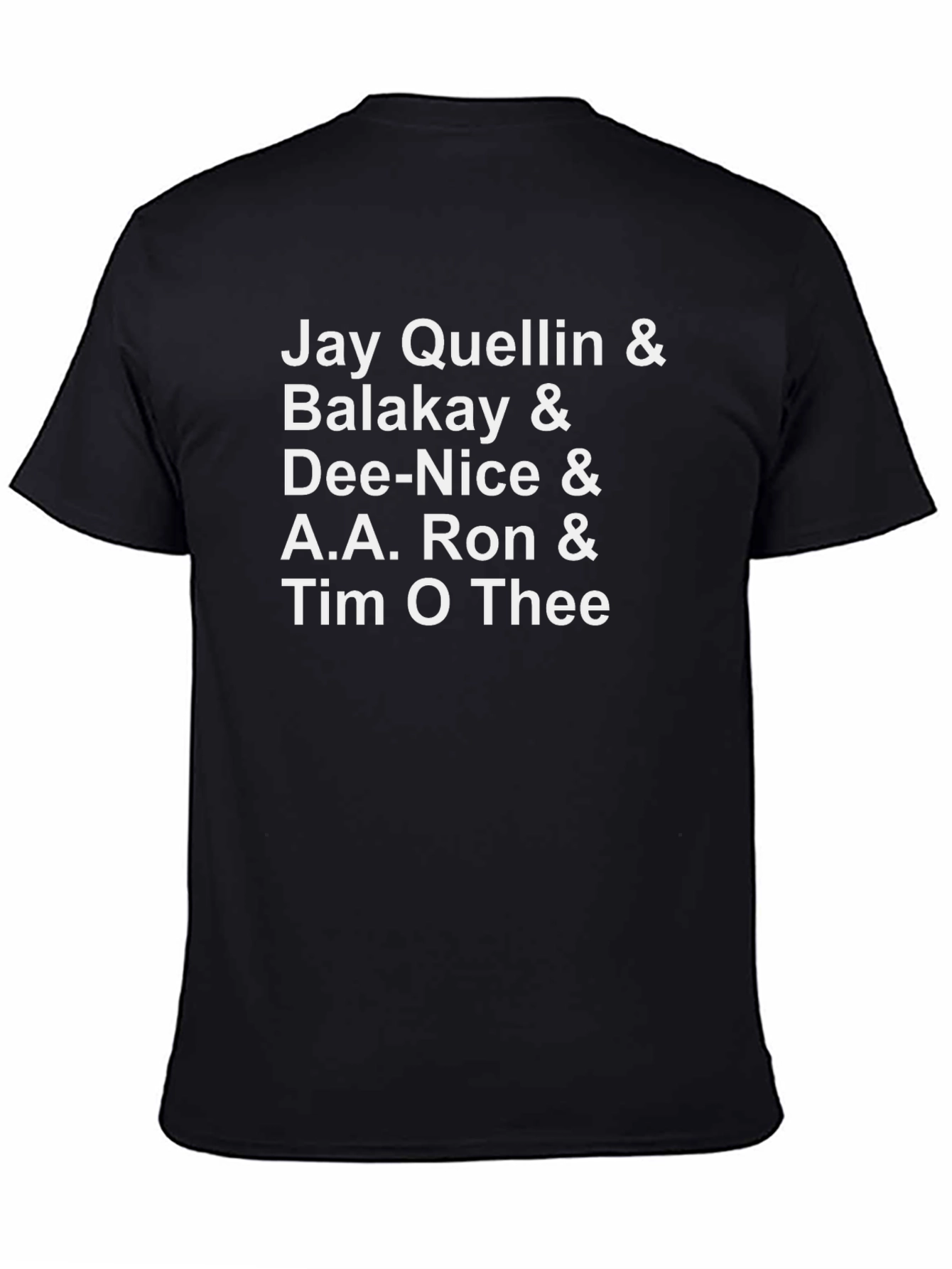 Black Novelty T-Shirt