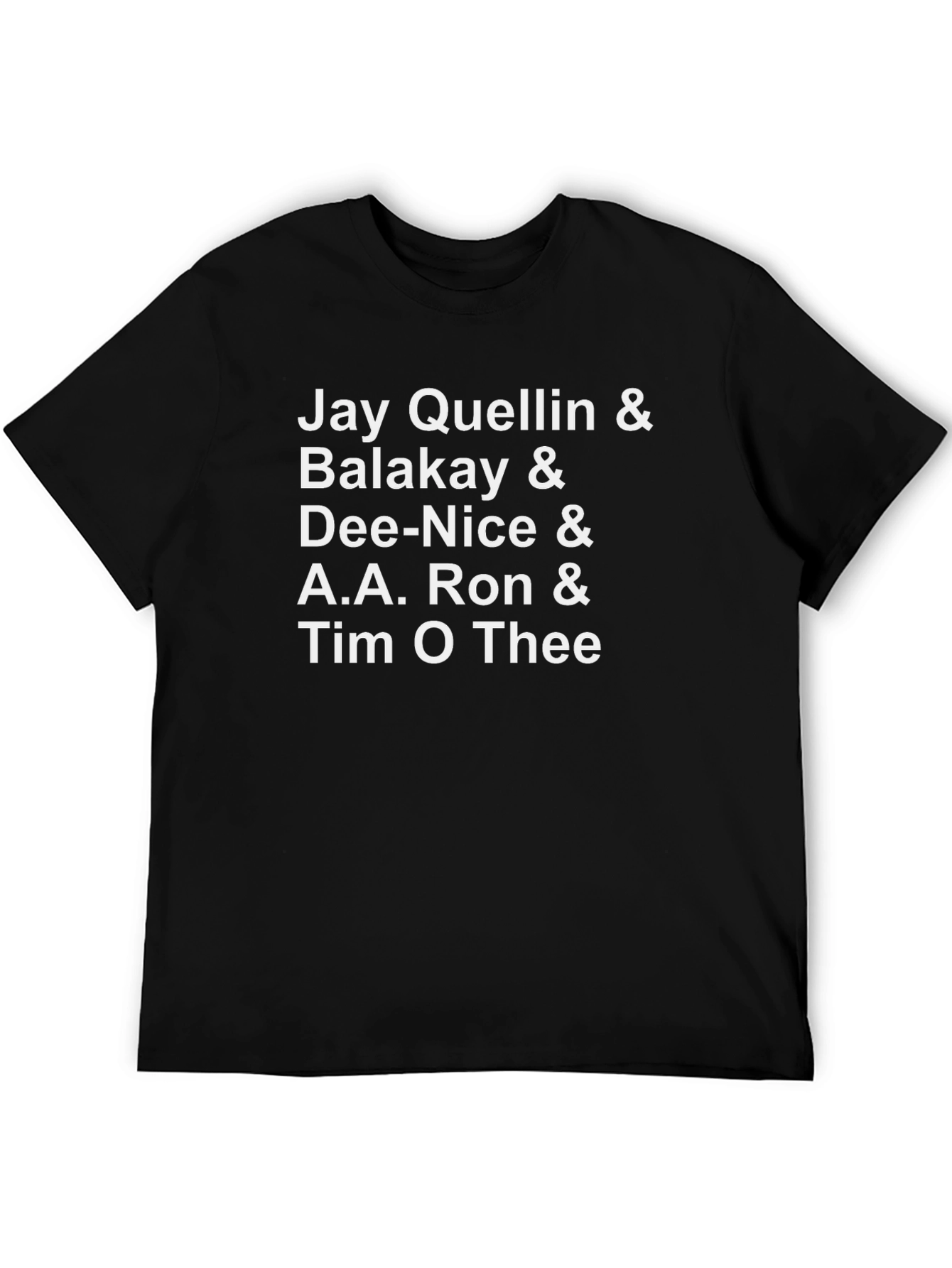Black Novelty T-Shirt
