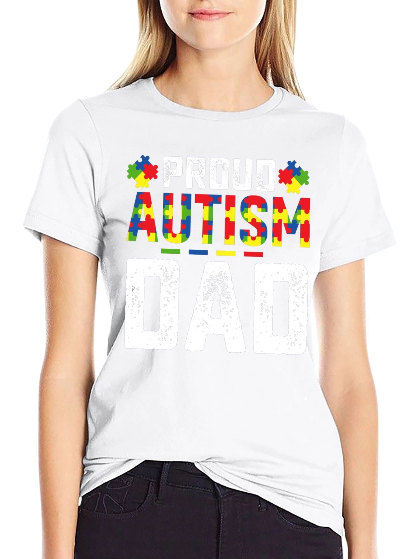 Proud Autism Dad T-Shirt