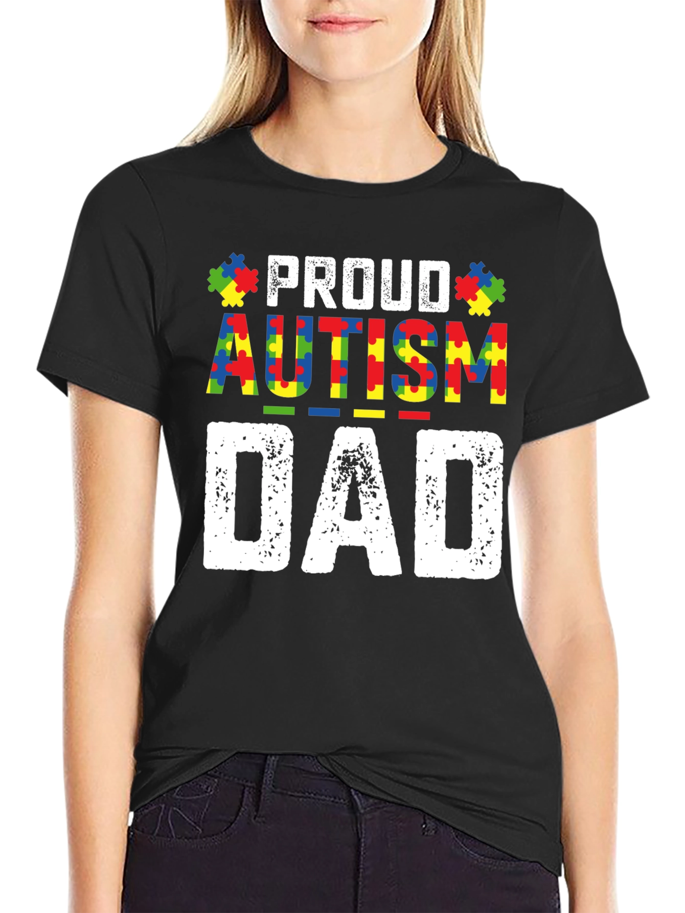 Proud Autism Dad T-Shirt