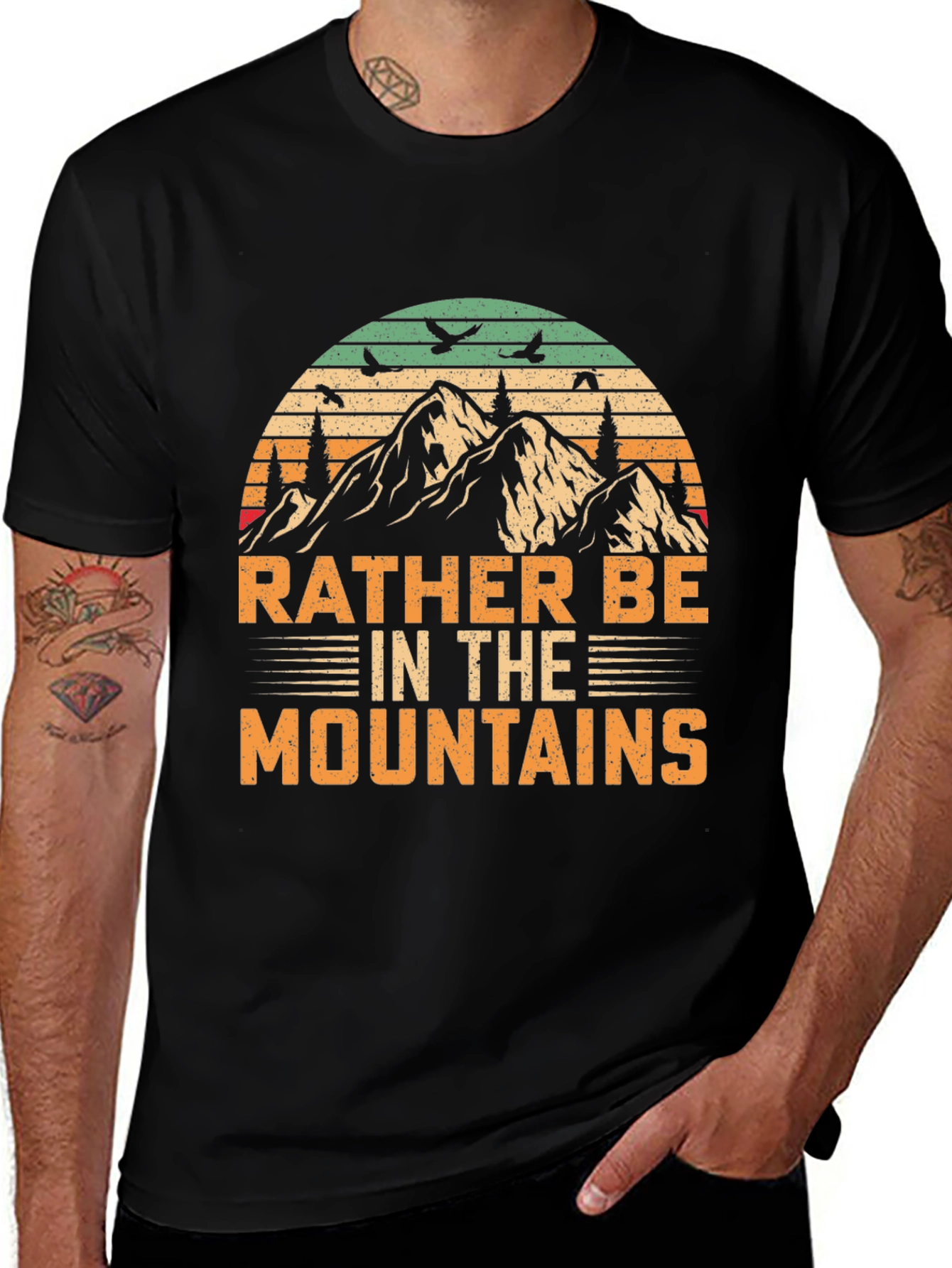 Rather Be In The Mountains Graphic Tee