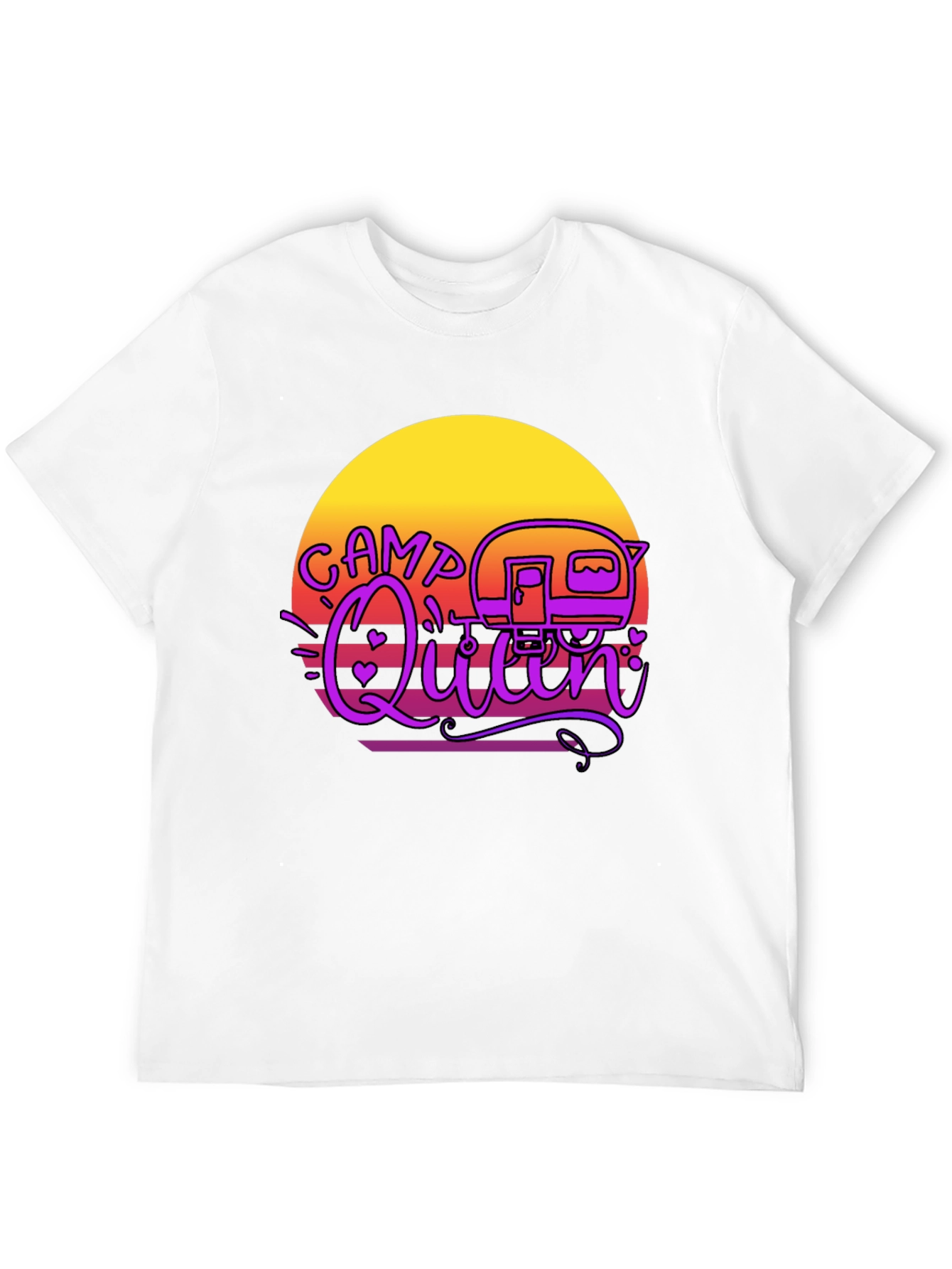 Camp Queen Retro Graphic Tee