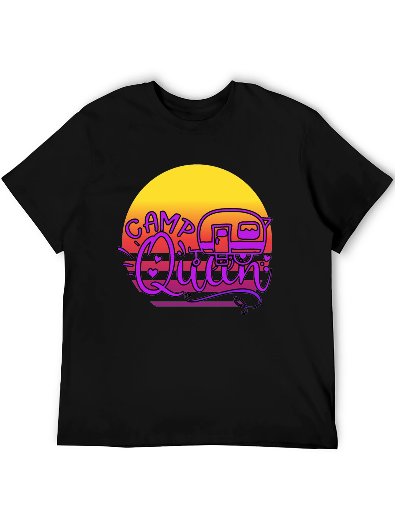 Camp Queen Retro Graphic Tee