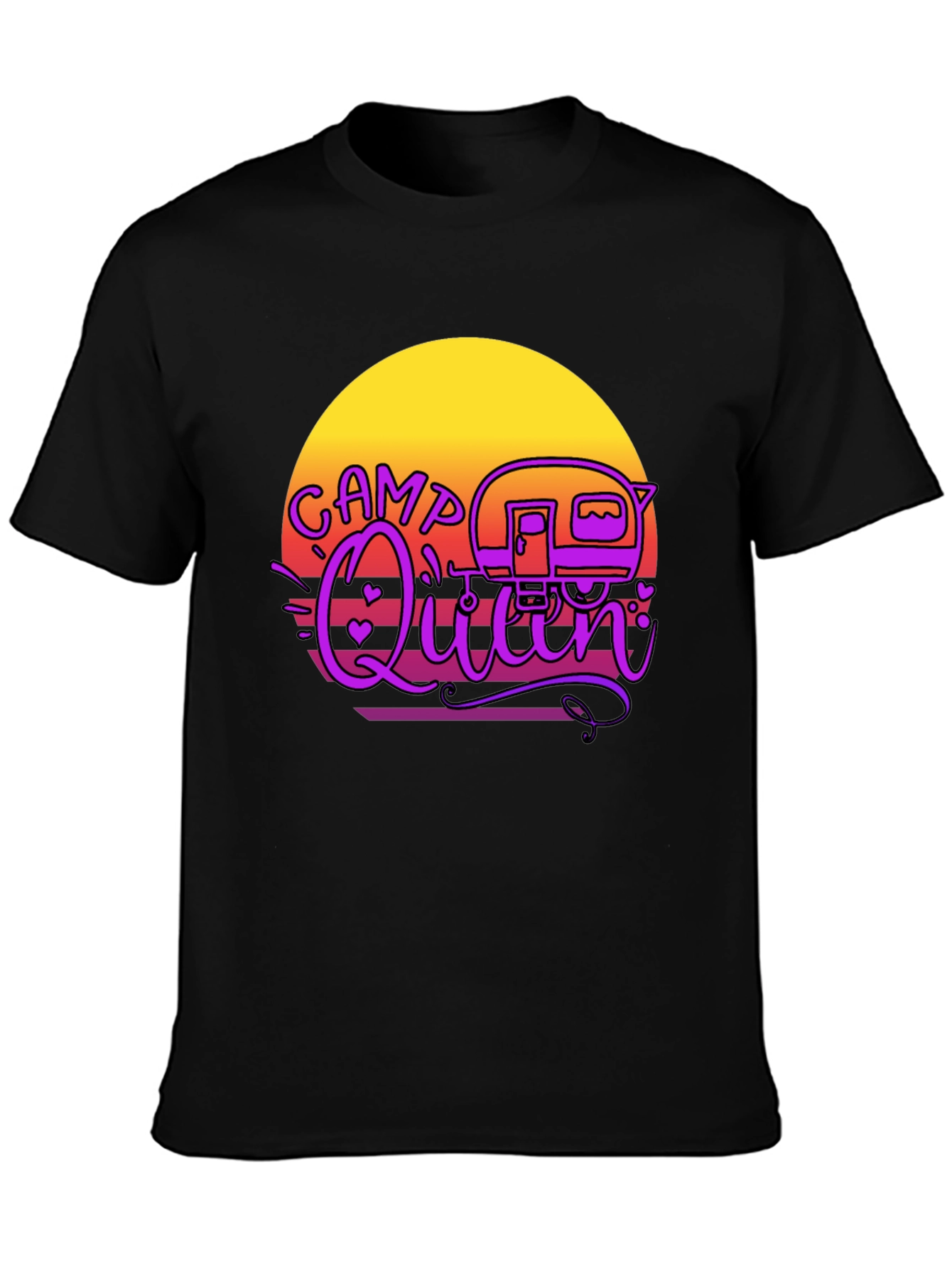 Camp Queen Retro Graphic Tee