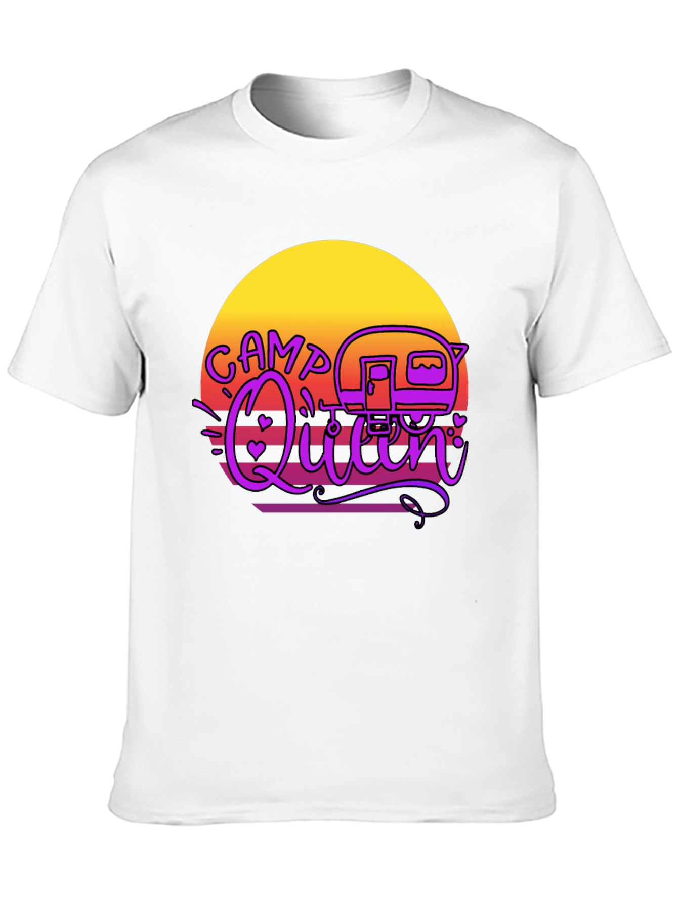 Camp Queen Retro Graphic Tee