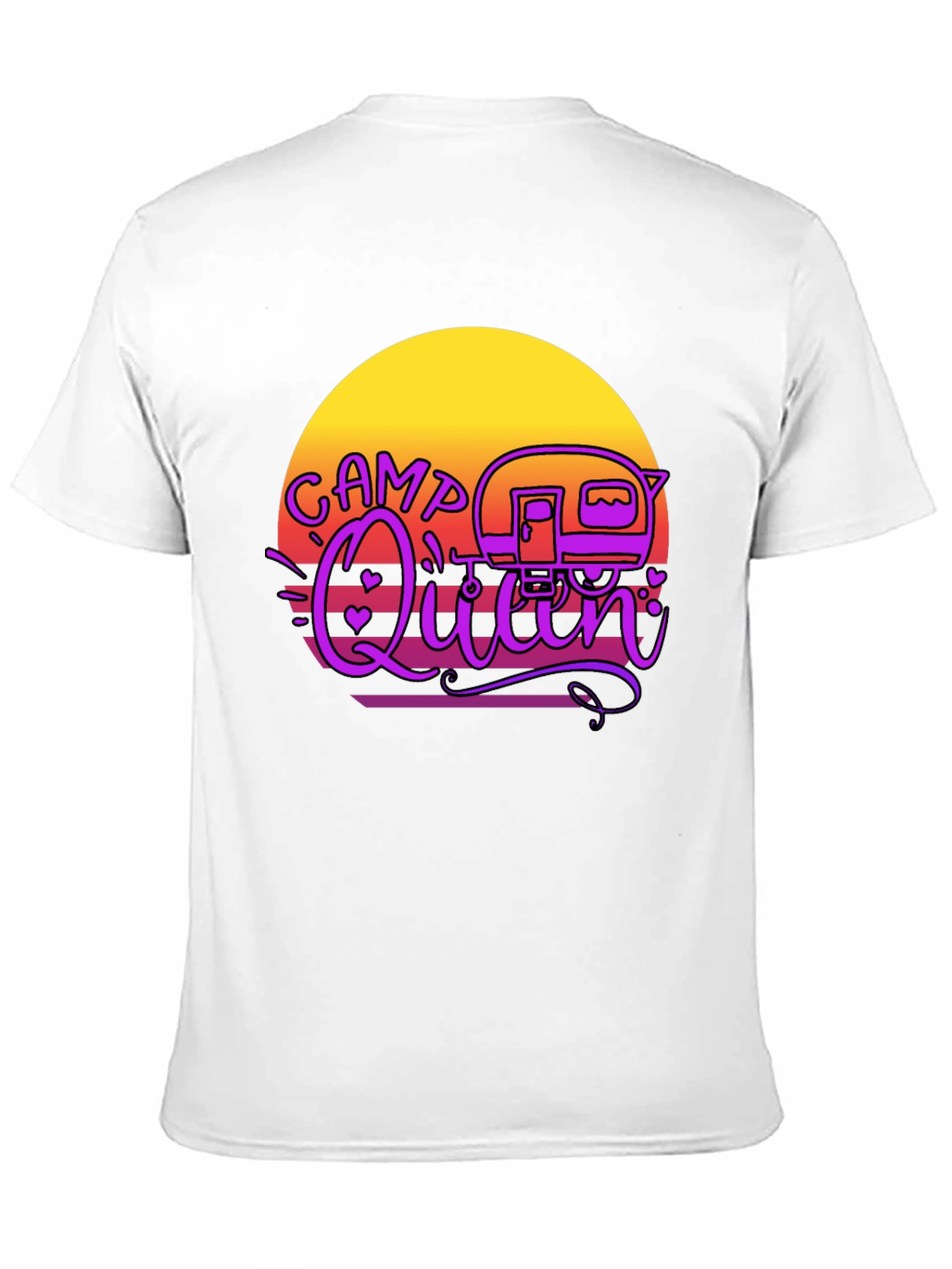 Camp Queen Retro Graphic Tee