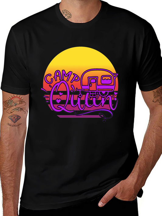 Camp Queen Retro Graphic Tee