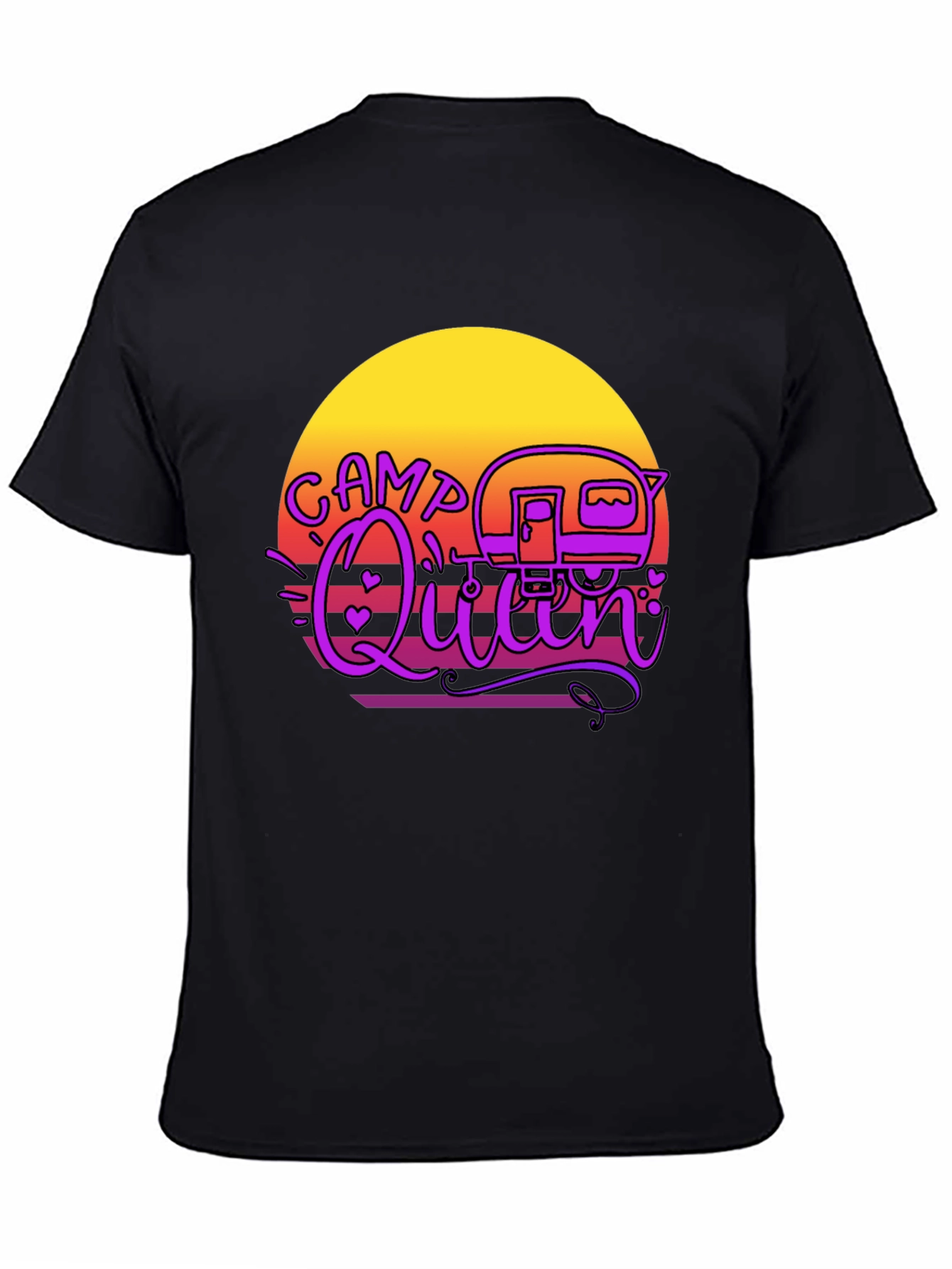 Camp Queen Retro Graphic Tee