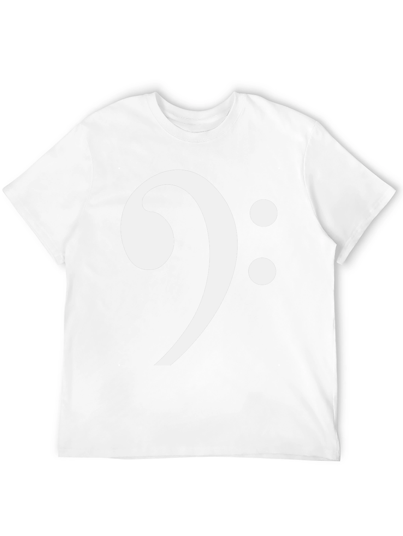 Bass Clef Black T-Shirt
