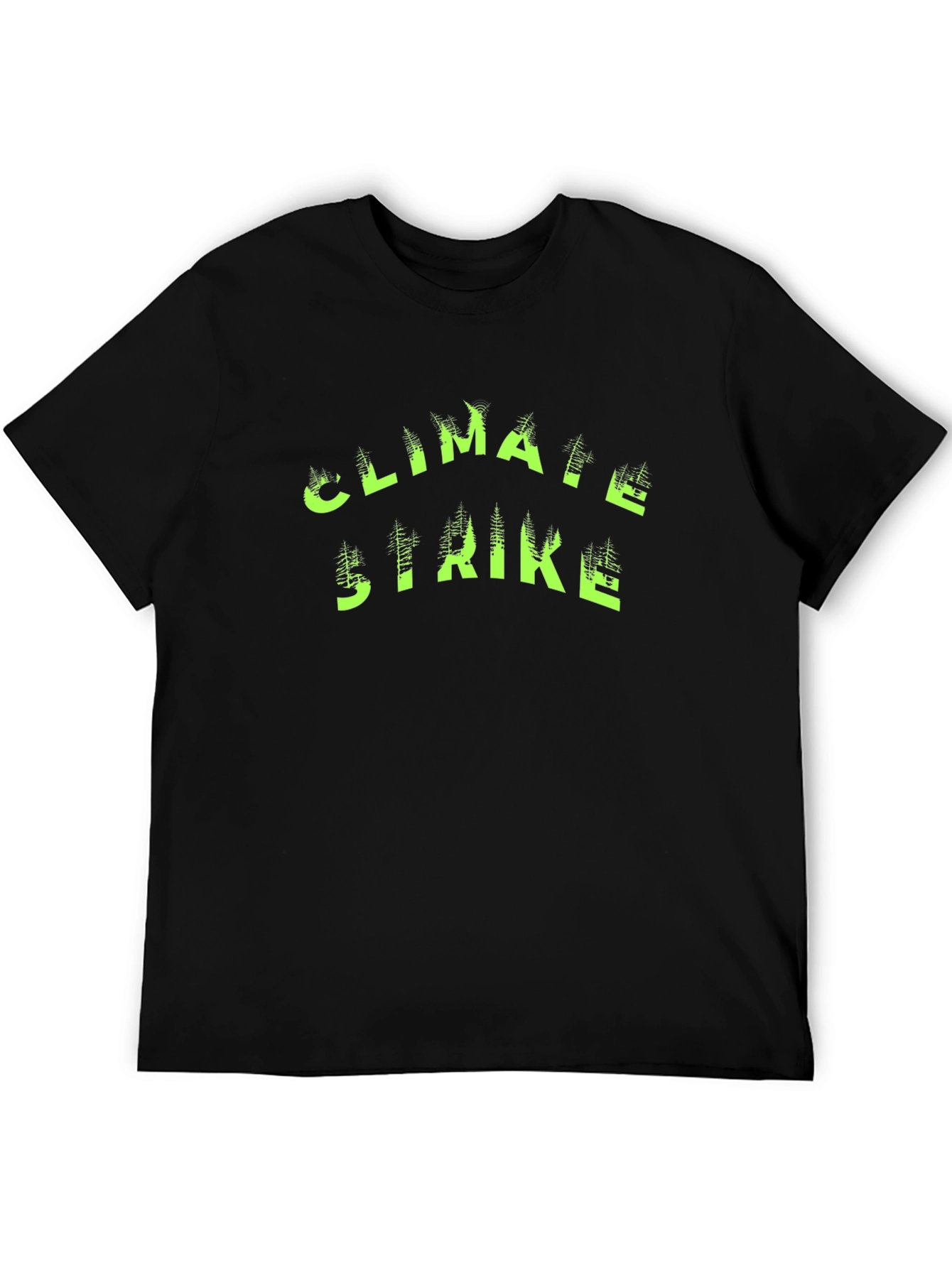 Climate Strike Tee - Black Graphic T-Shirt