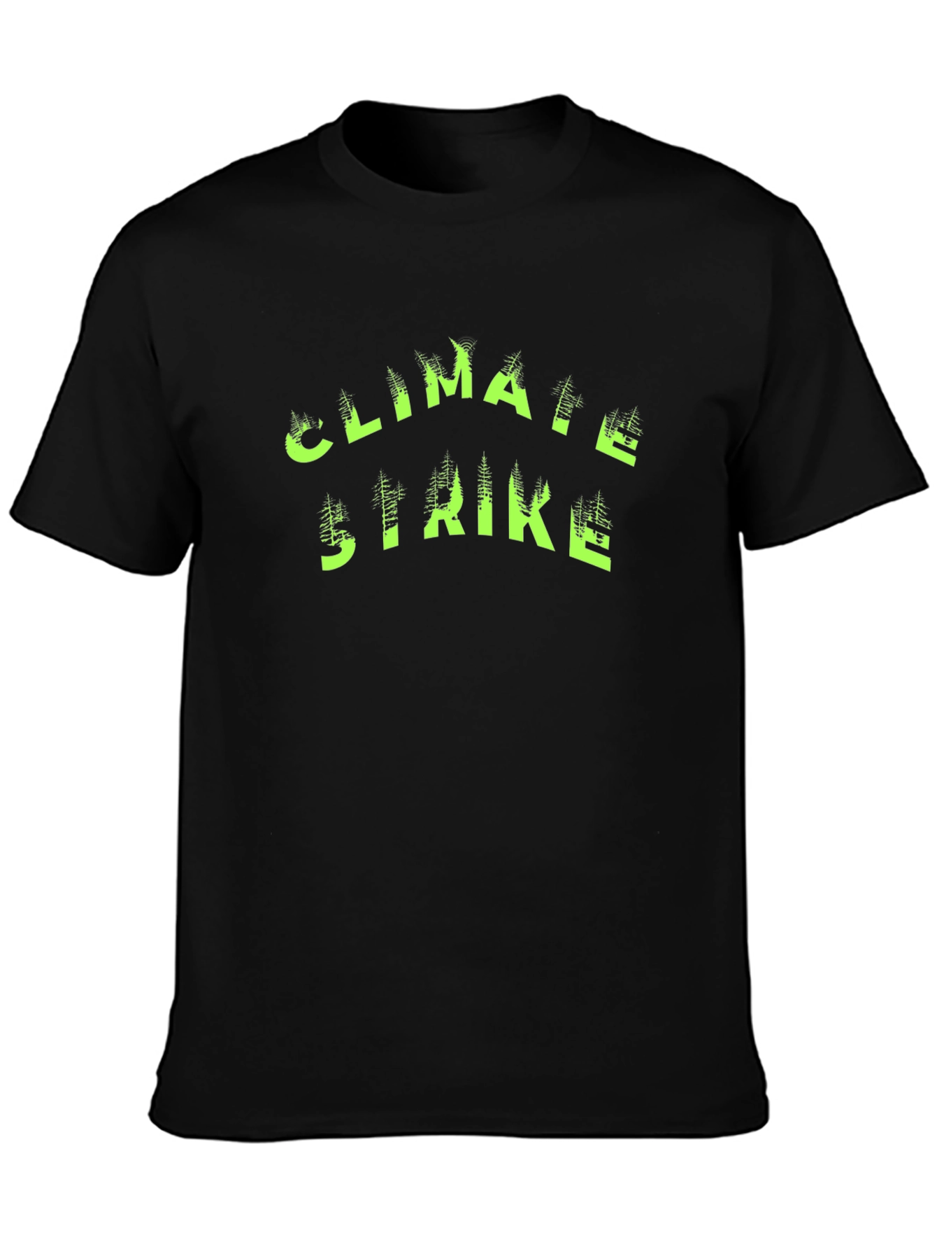 Climate Strike Tee - Black Graphic T-Shirt
