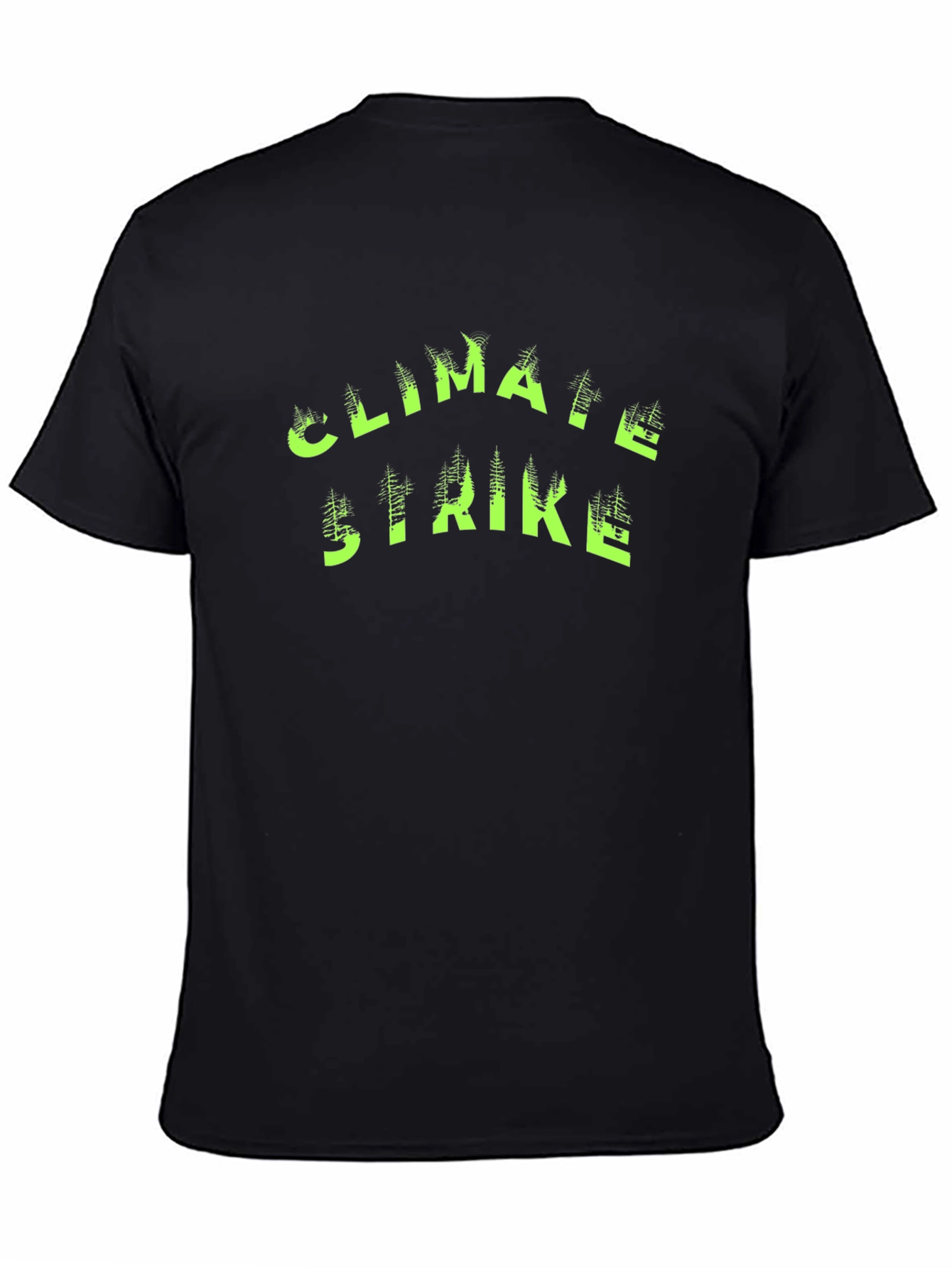 Climate Strike Tee - Black Graphic T-Shirt