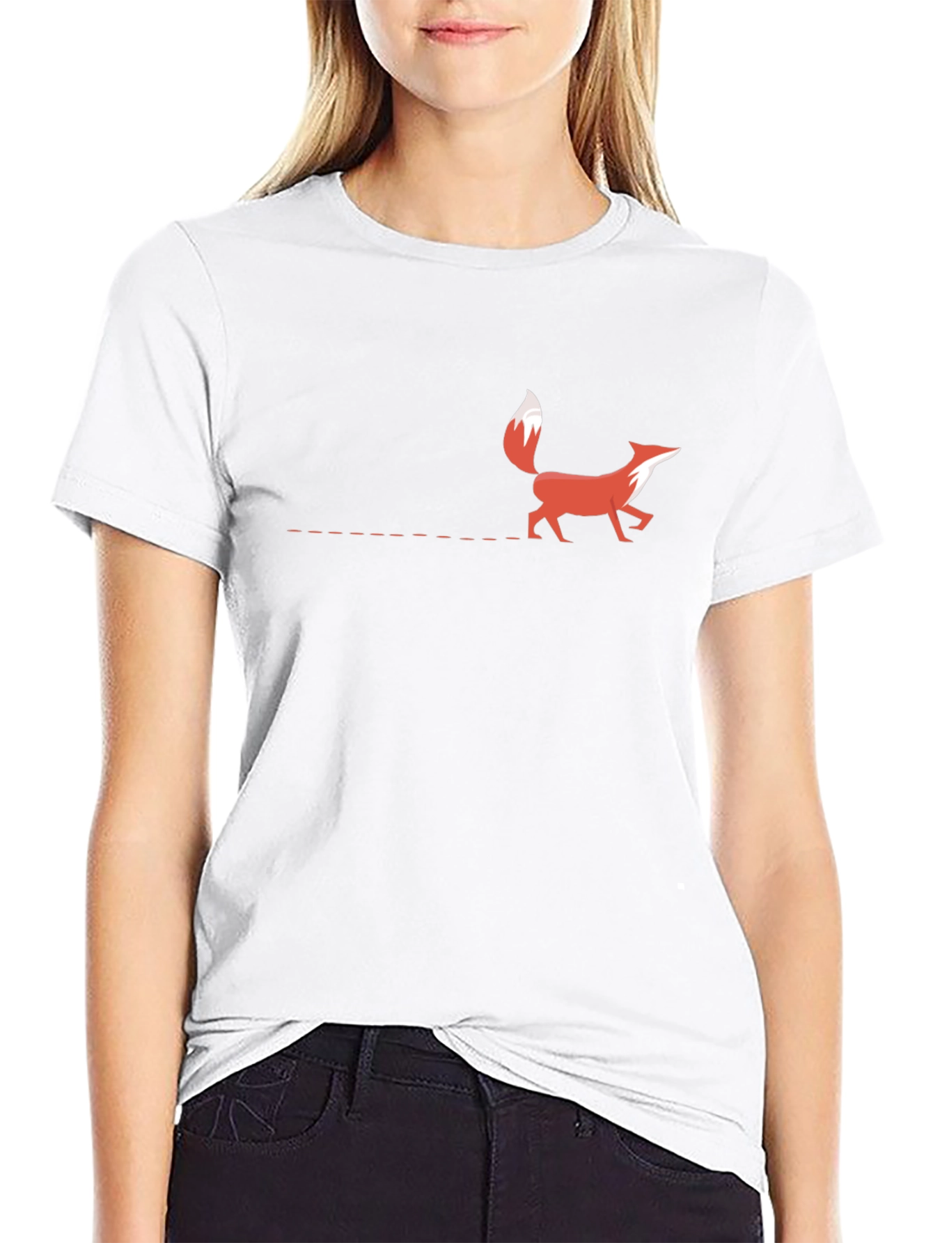 Fox Graphic Black T-Shirt