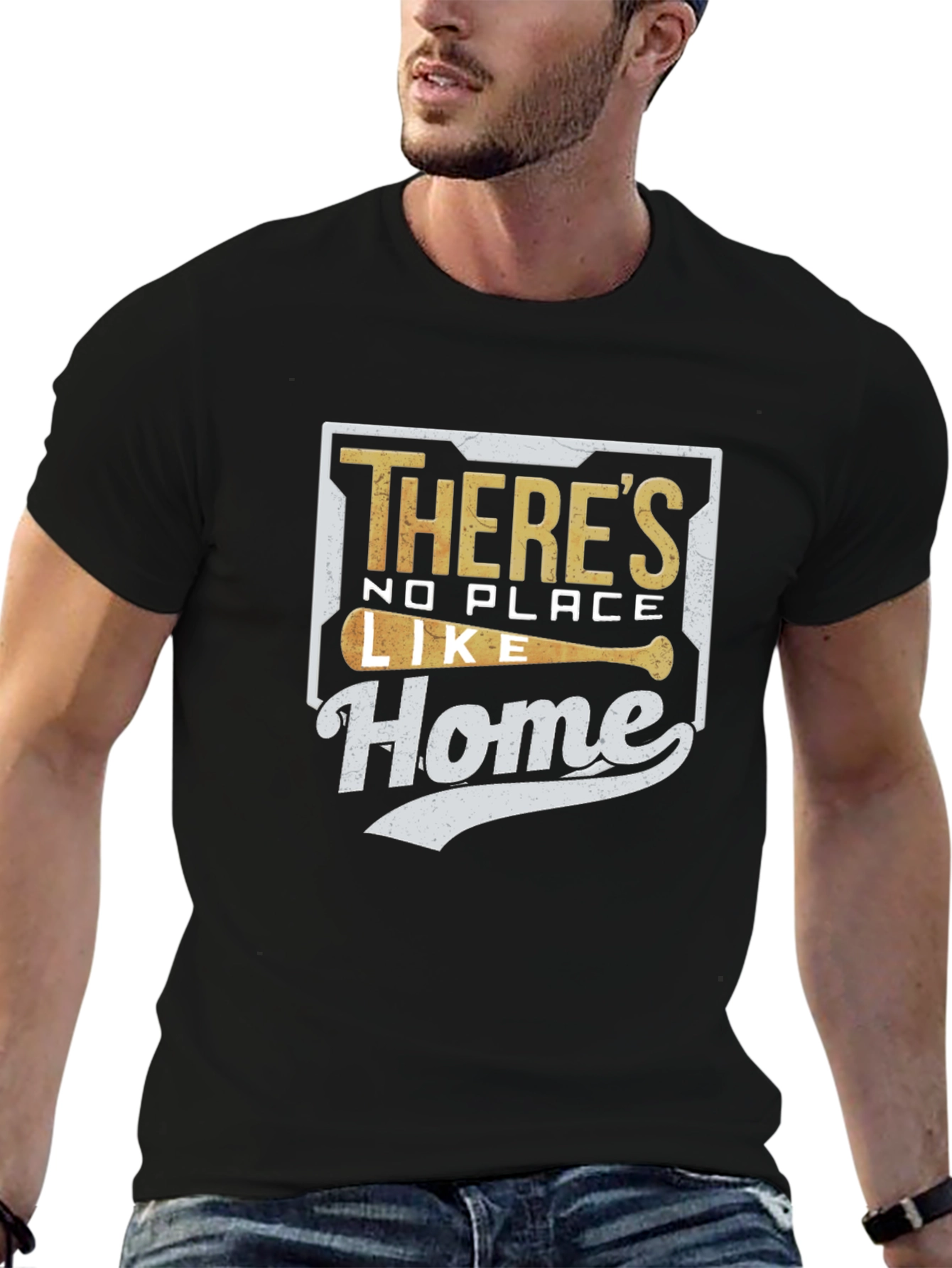 Theres No Place Like Home Baseball T-Shirt