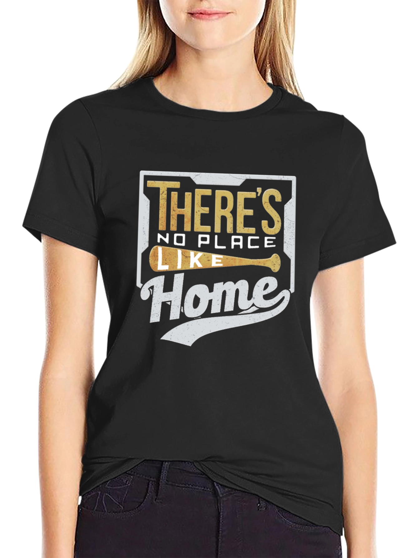 Theres No Place Like Home Baseball T-Shirt