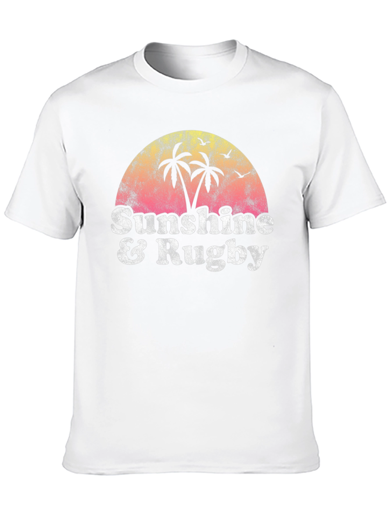 Sunshine & Rugby Graphic T-Shirt
