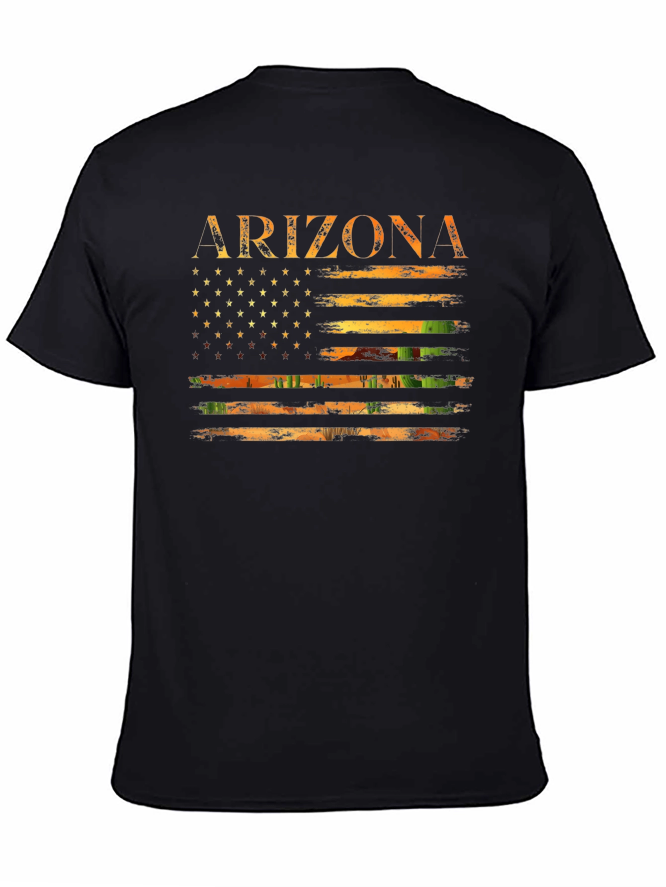 Arizona Flag Graphic Tee - USA State Pride Shirt