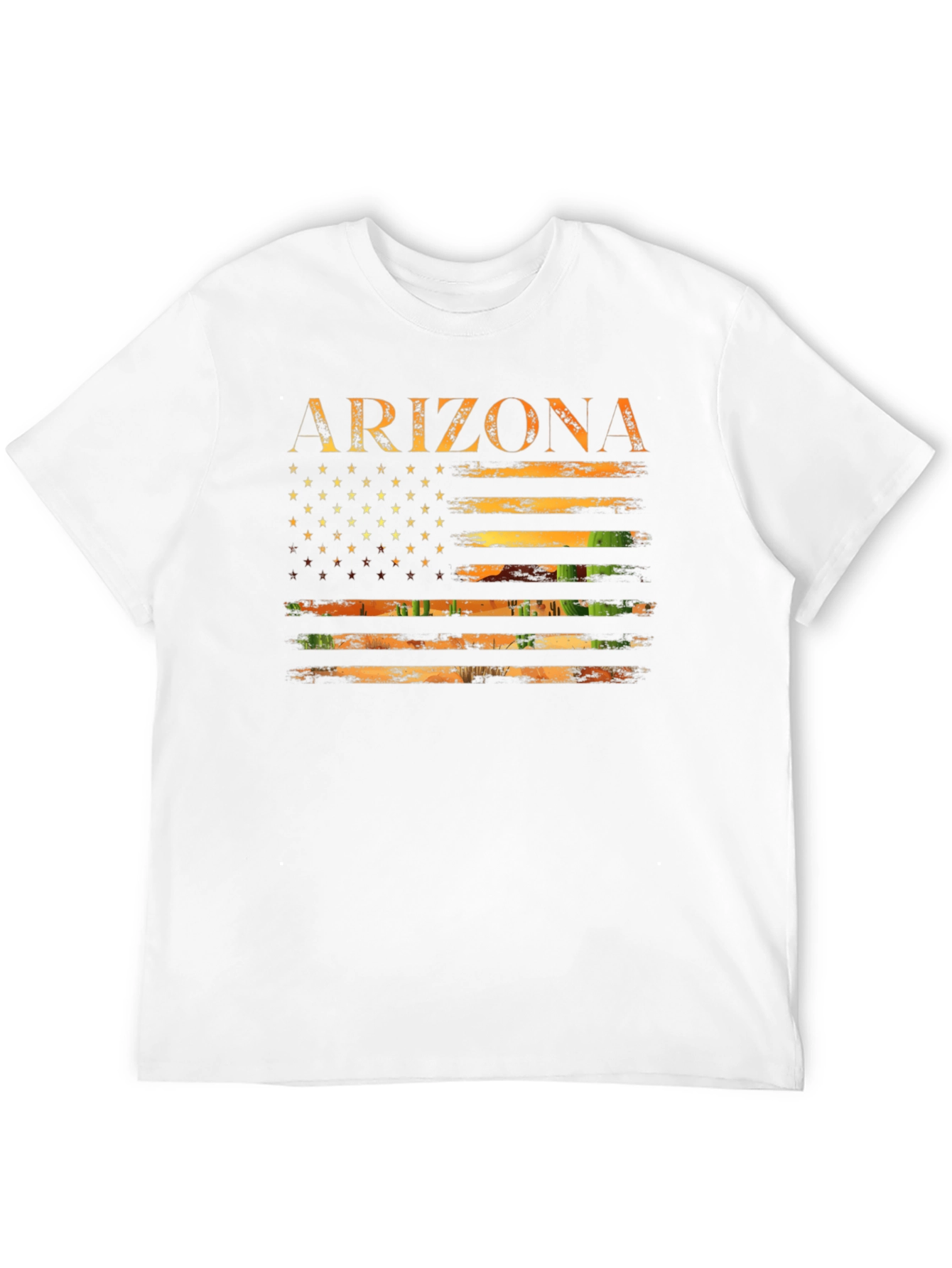 Arizona Flag Graphic Tee - USA State Pride Shirt