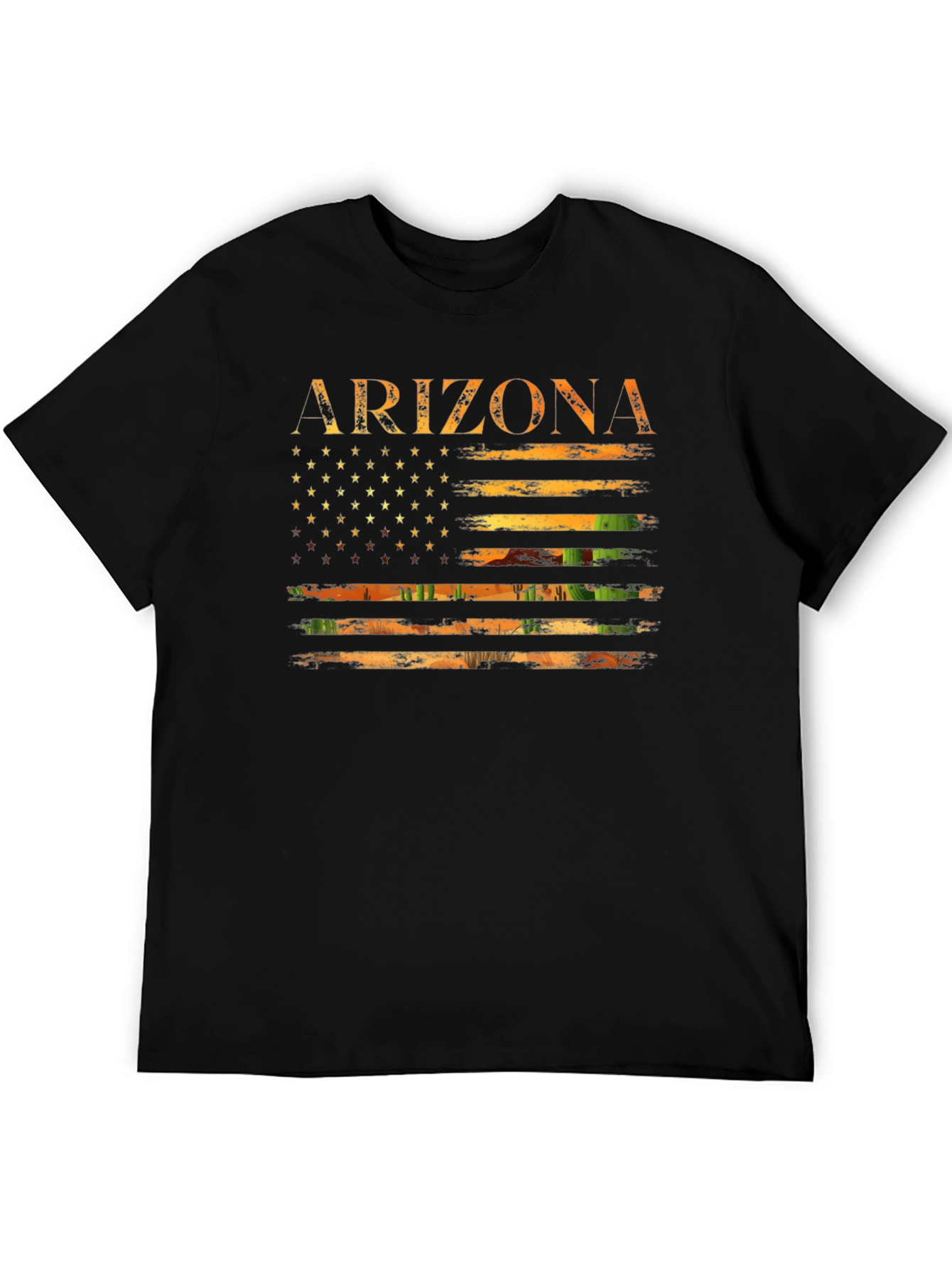 Arizona Flag Graphic Tee - USA State Pride Shirt