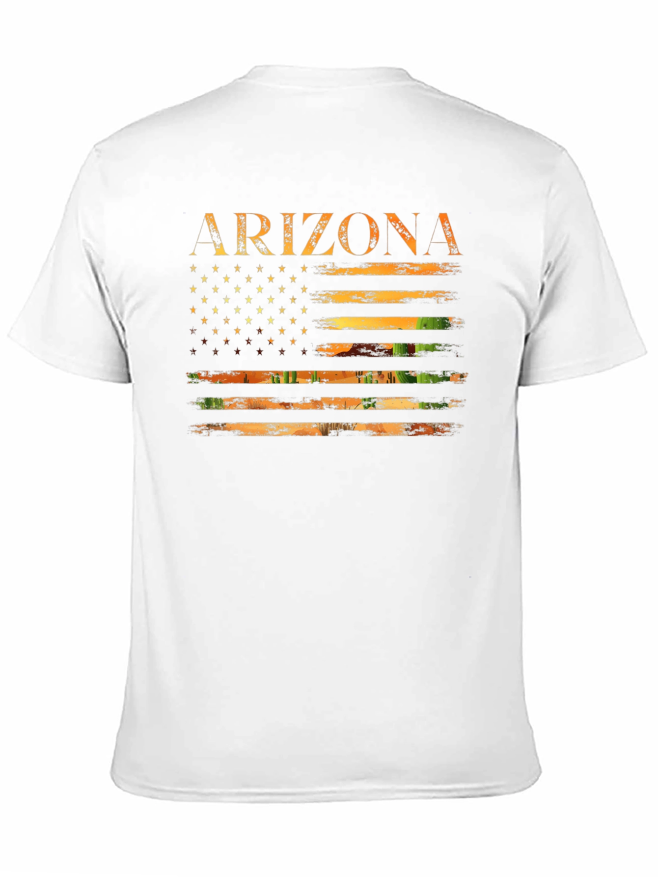 Arizona Flag Graphic Tee - USA State Pride Shirt