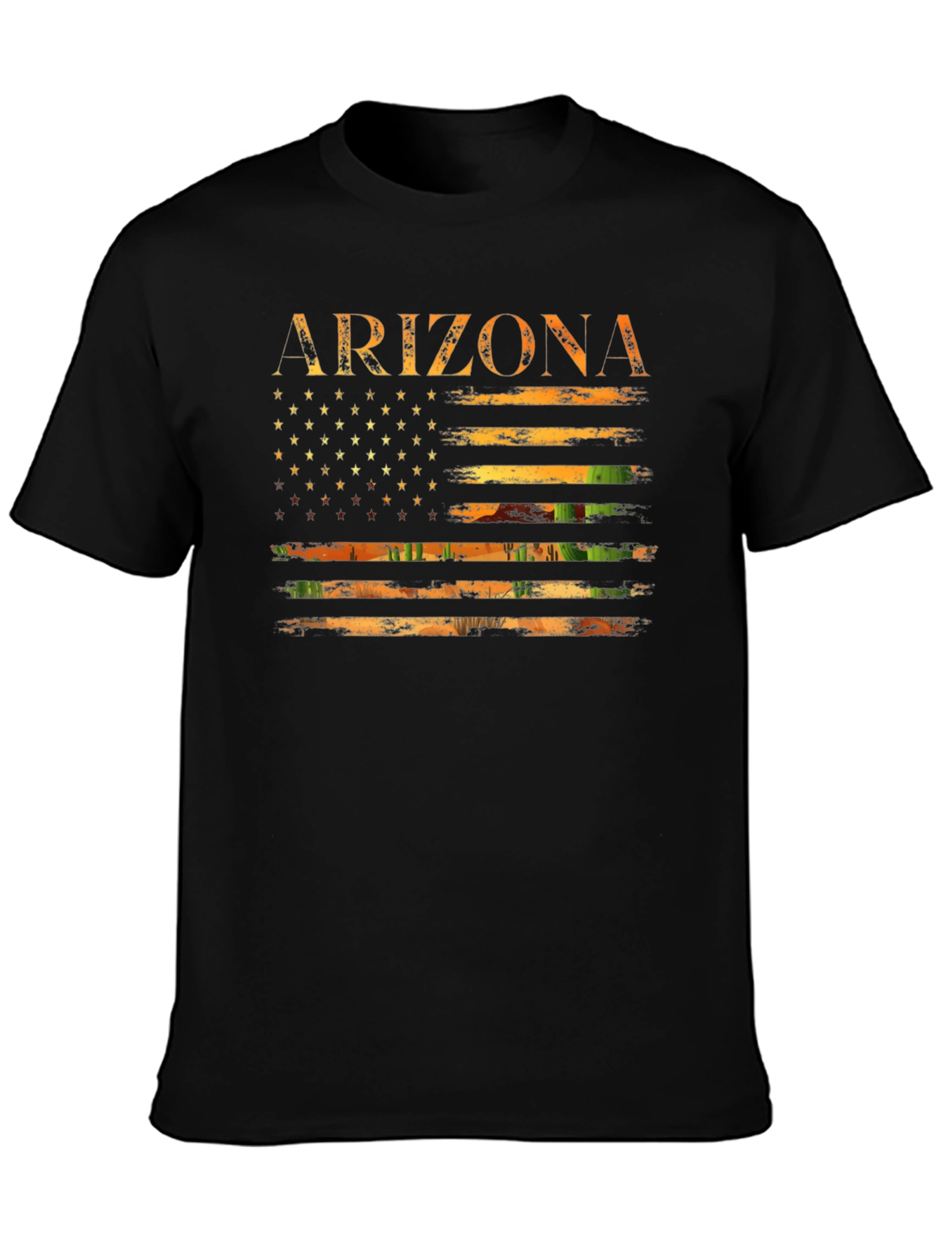 Arizona Flag Graphic Tee - USA State Pride Shirt