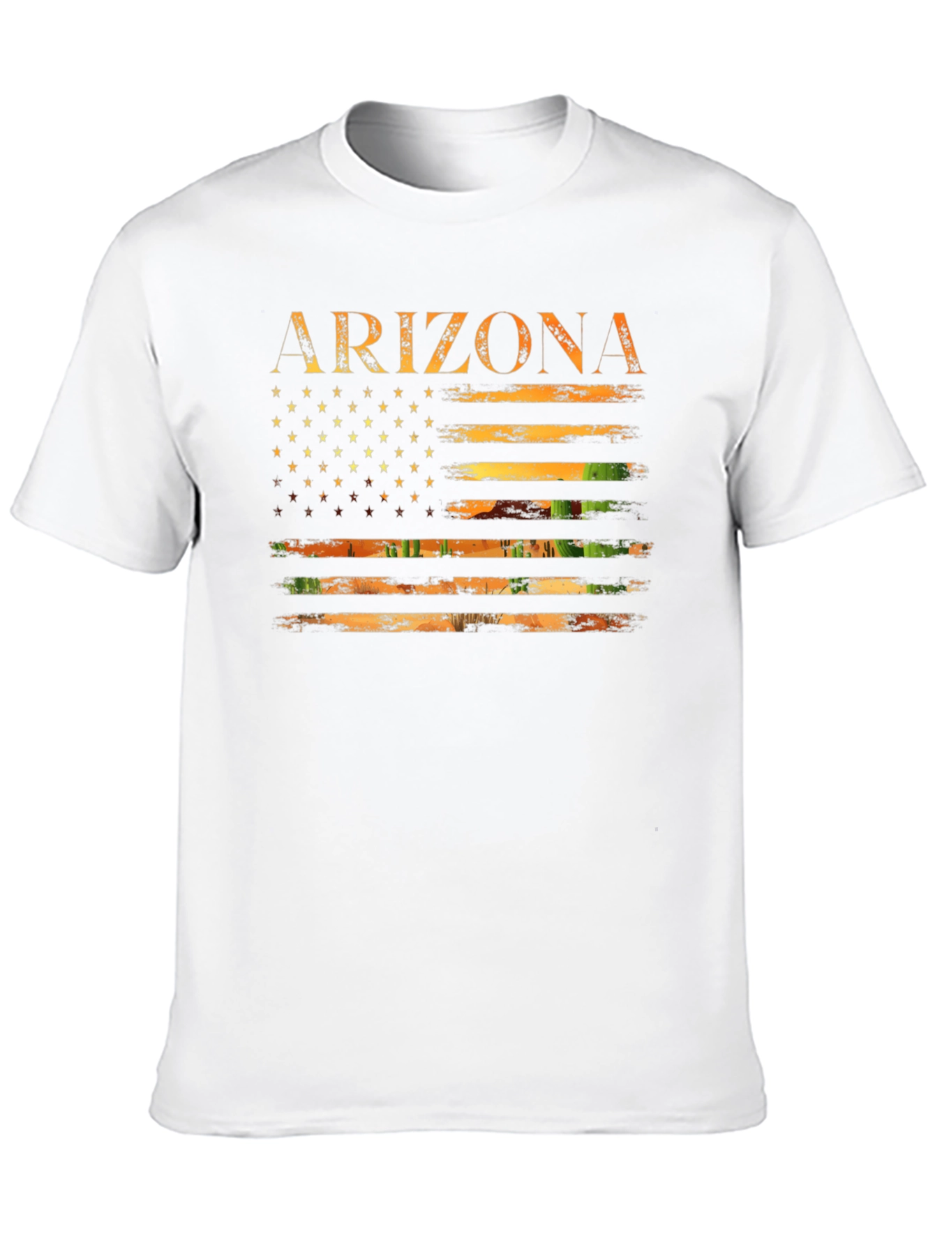 Arizona Flag Graphic Tee - USA State Pride Shirt