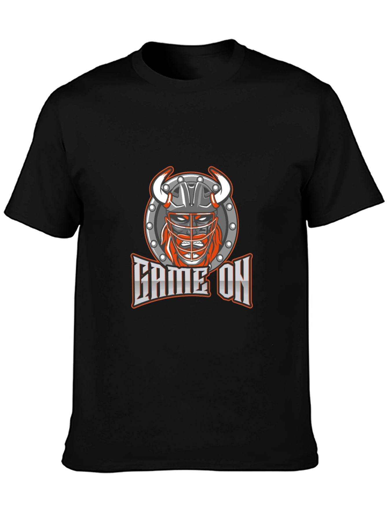 Game On Viking T-Shirt - Black
