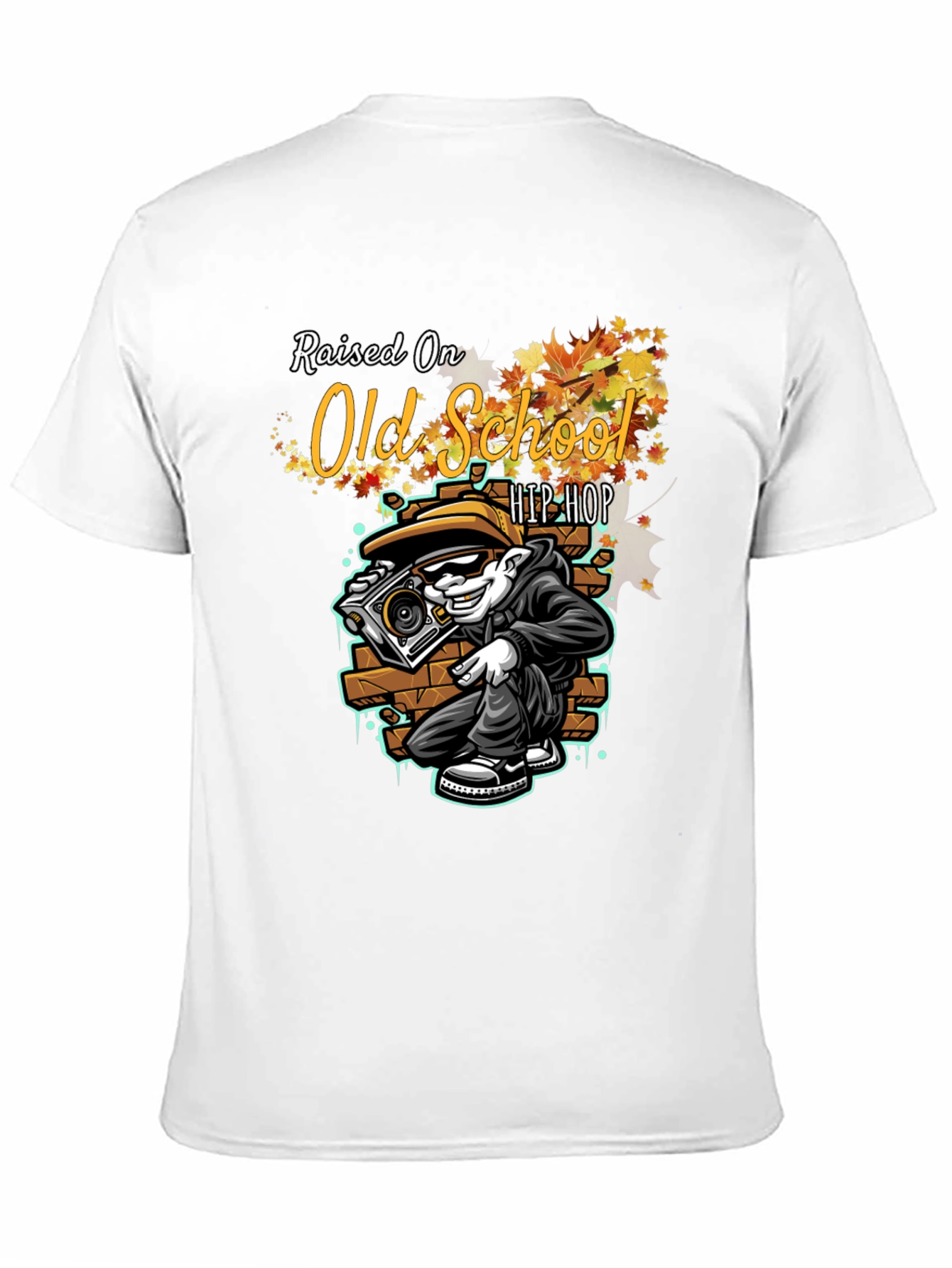 Old School Hip Hop Graphic T-Shirt