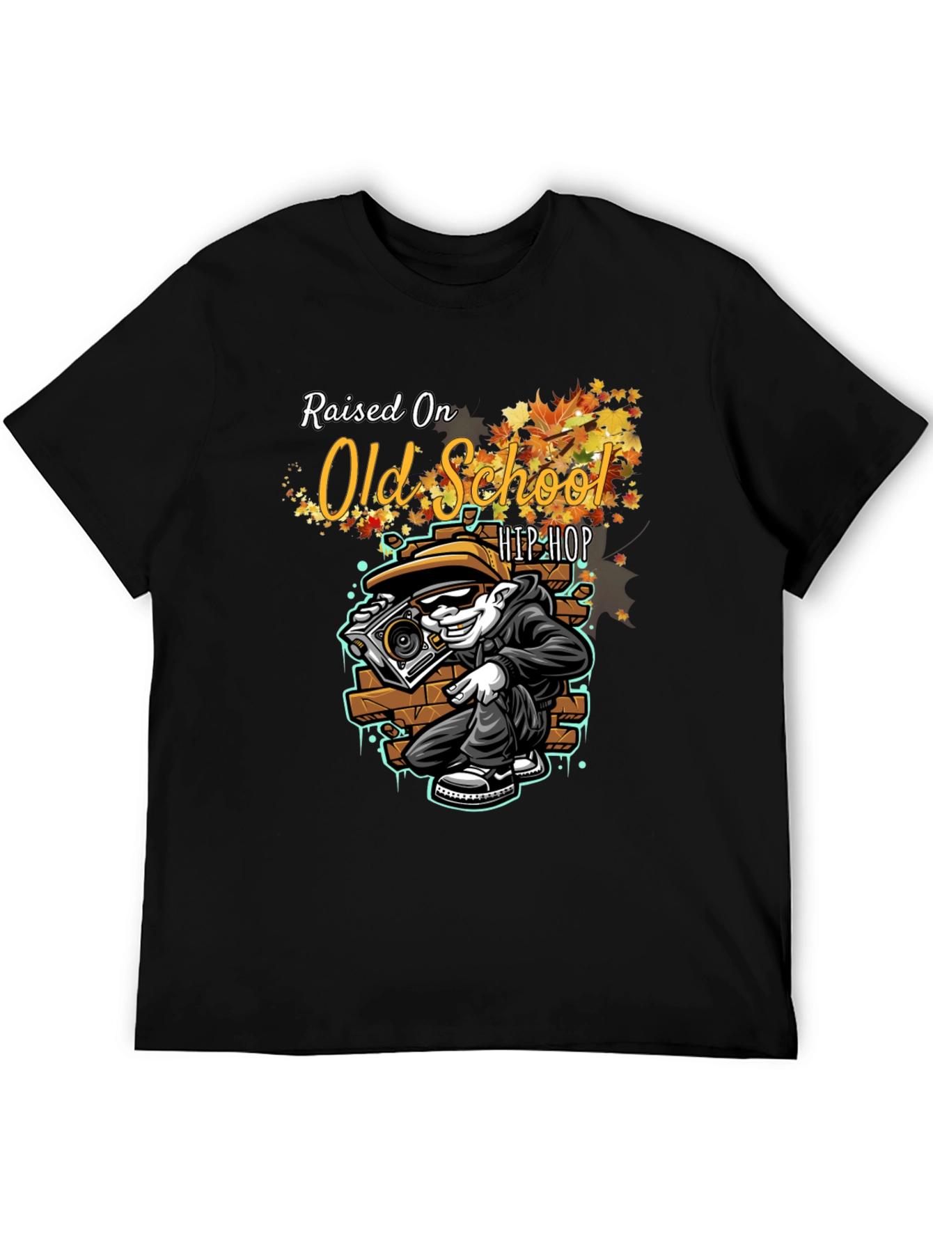 Old School Hip Hop Graphic T-Shirt