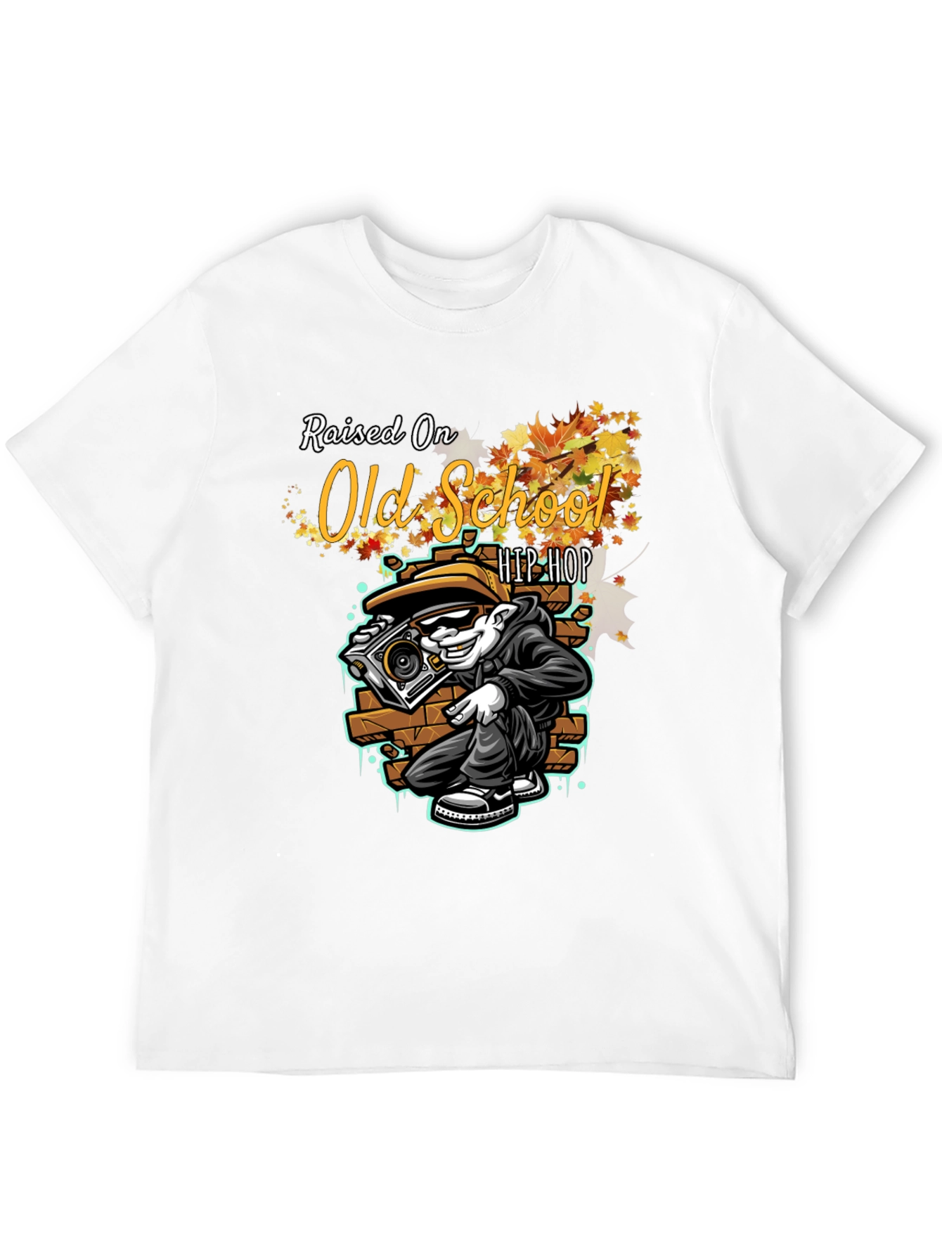 Old School Hip Hop Graphic T-Shirt