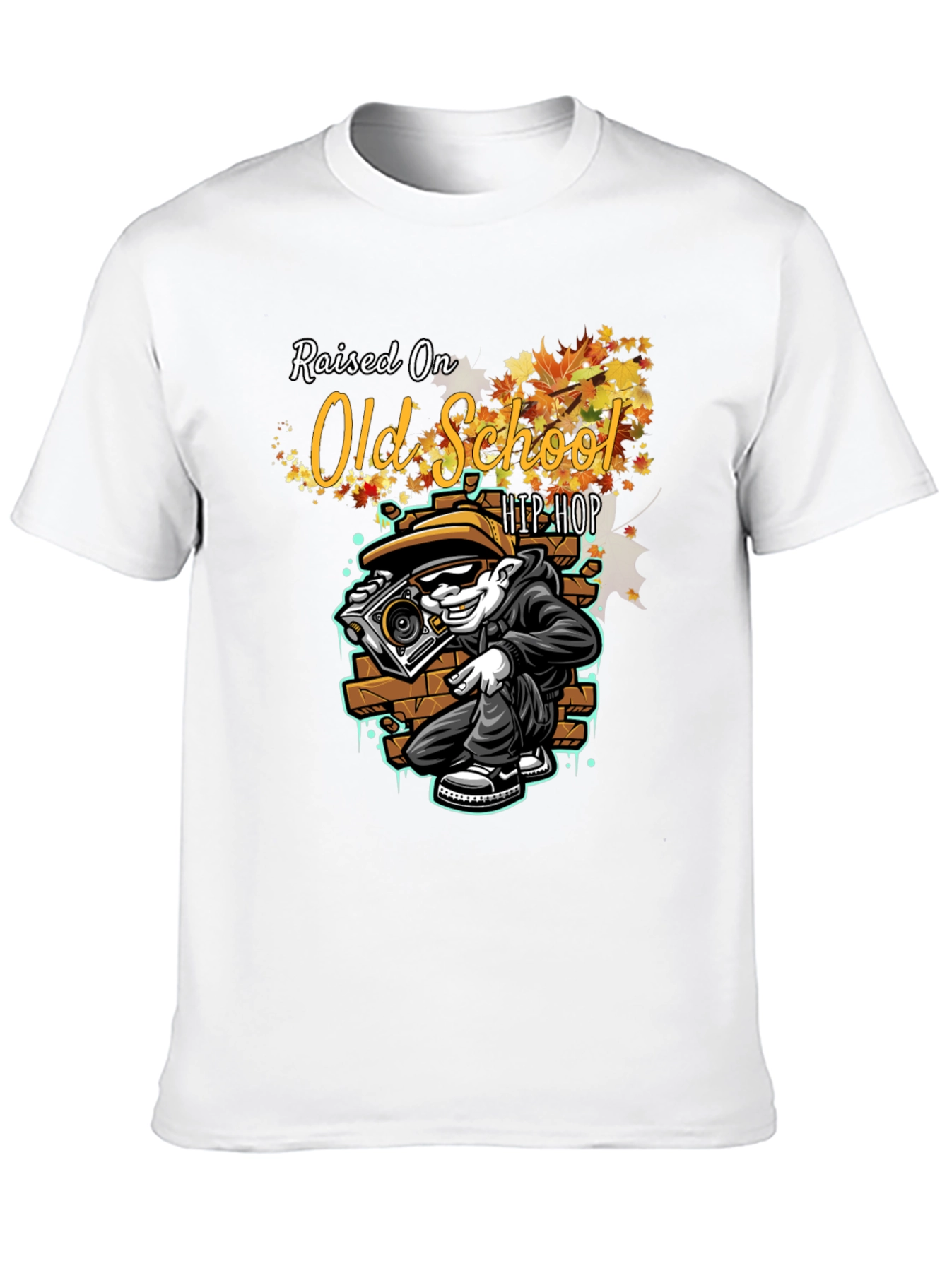 Old School Hip Hop Graphic T-Shirt