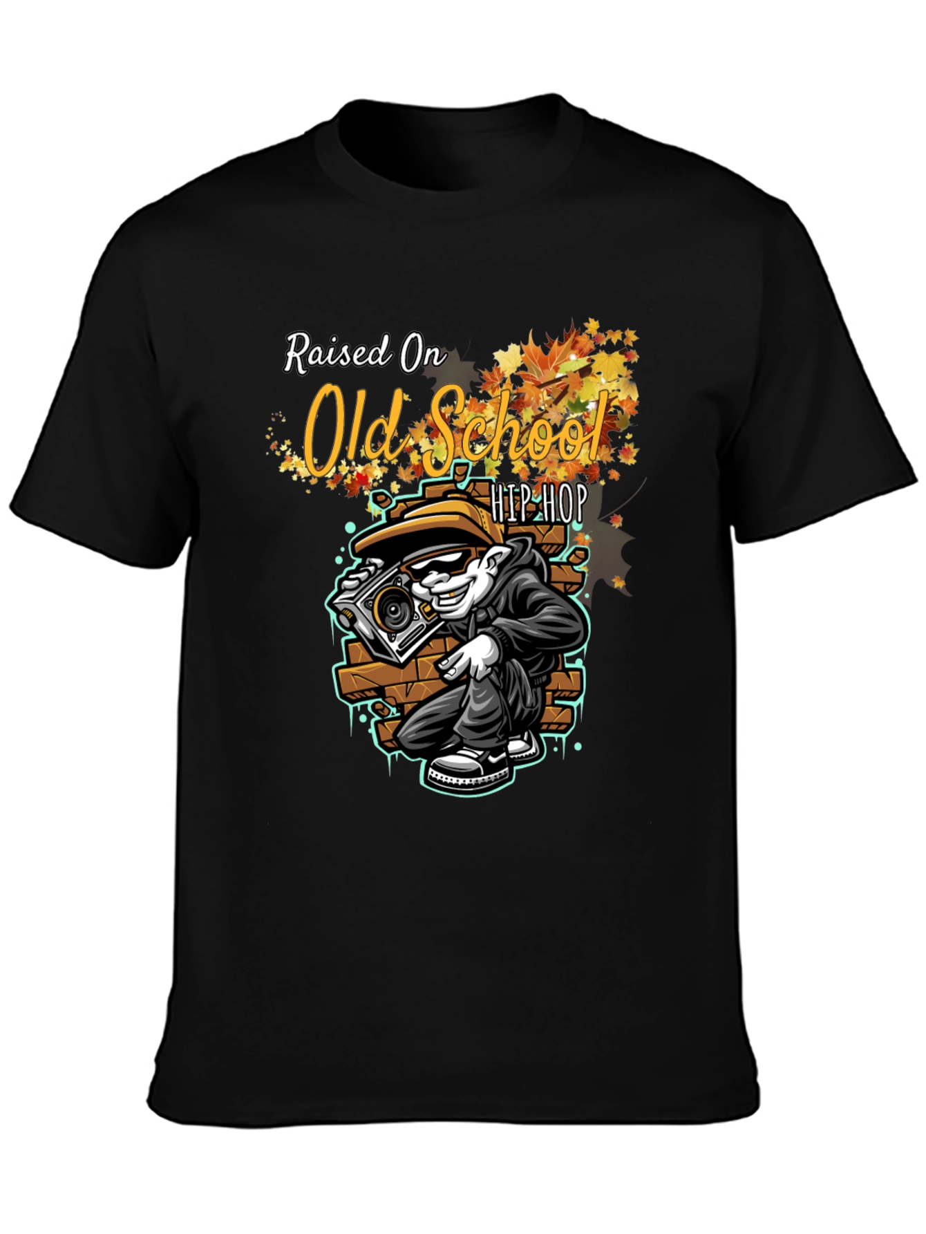 Old School Hip Hop Graphic T-Shirt