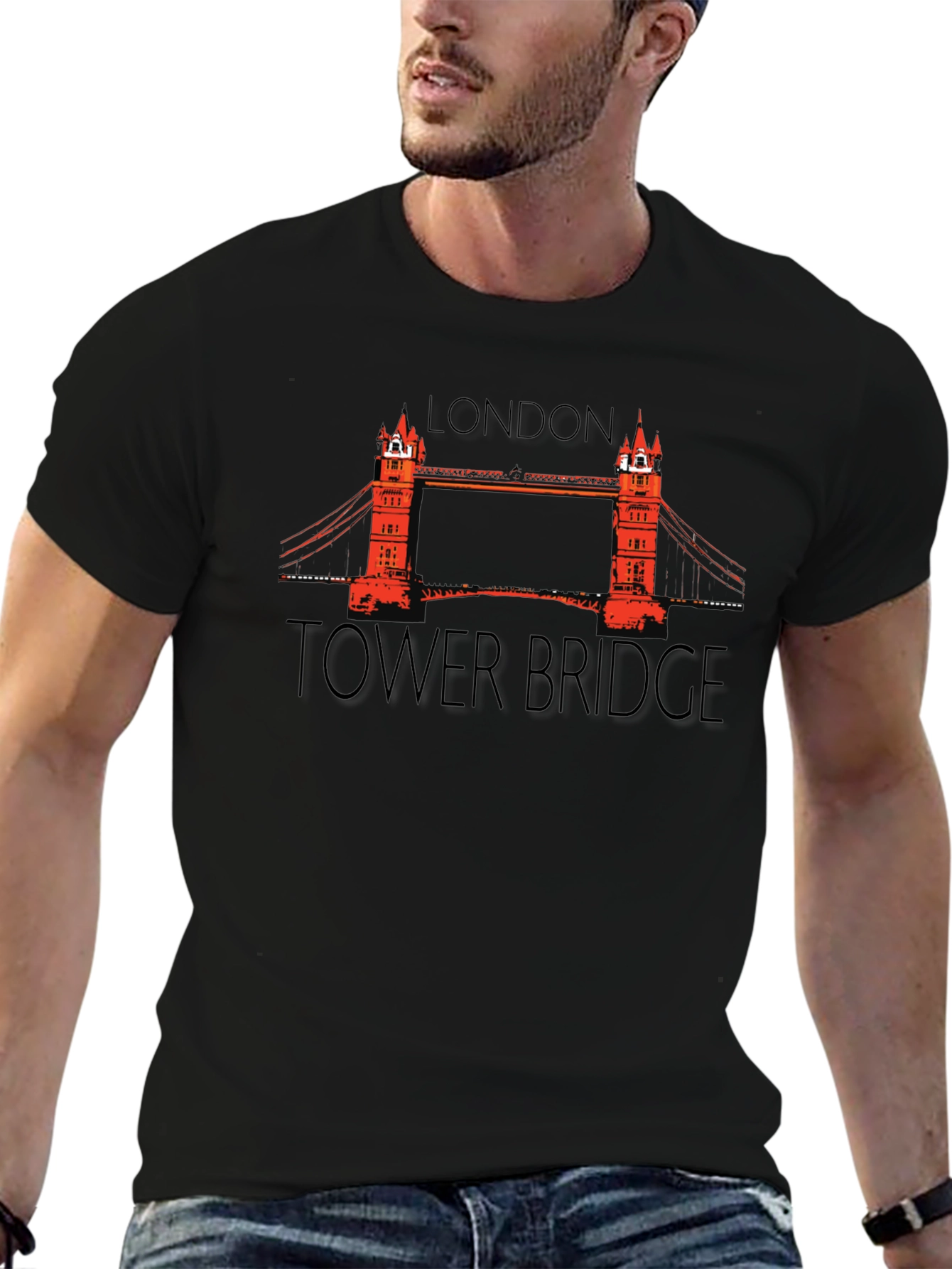 London Tower Bridge Graphic Tee