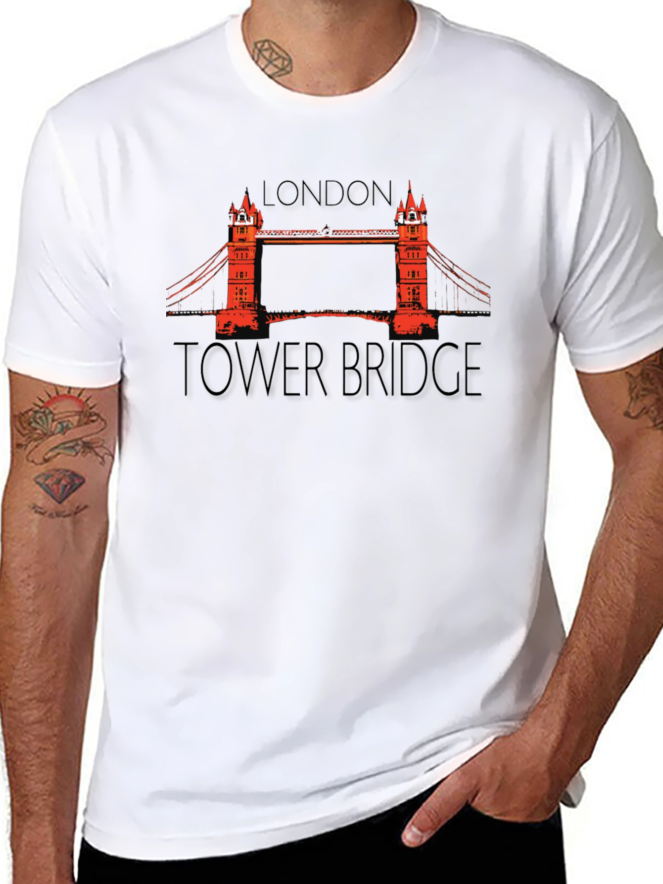 London Tower Bridge Graphic Tee