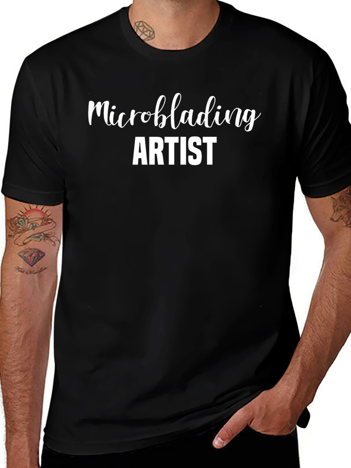 Microblading Artist Black T-Shirt